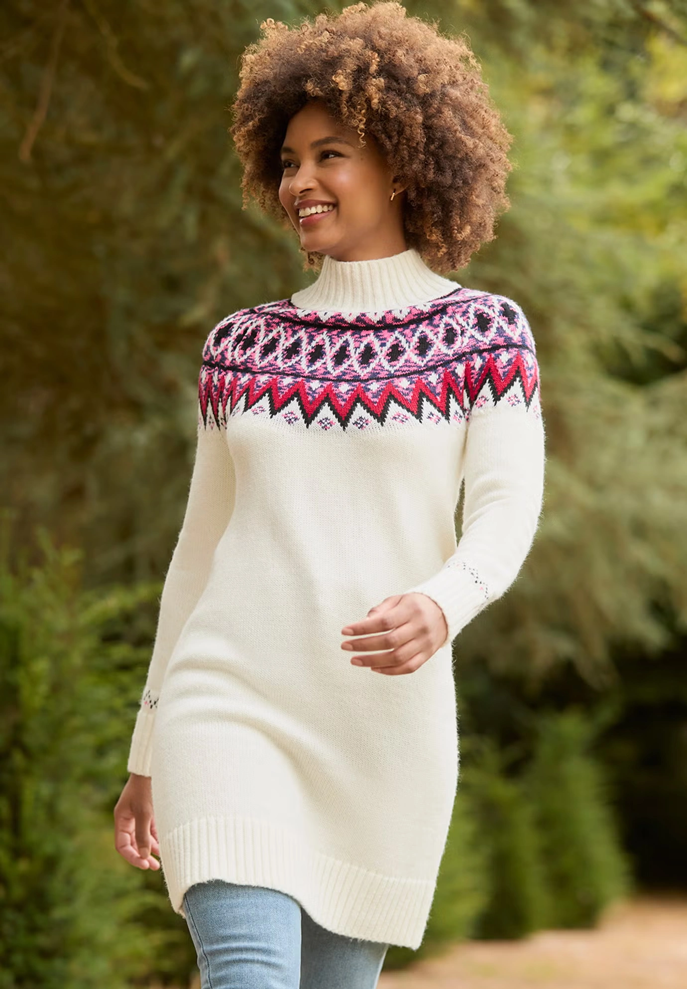 Fairisle Sweater Dress 3 Fairisle Sweater Dress