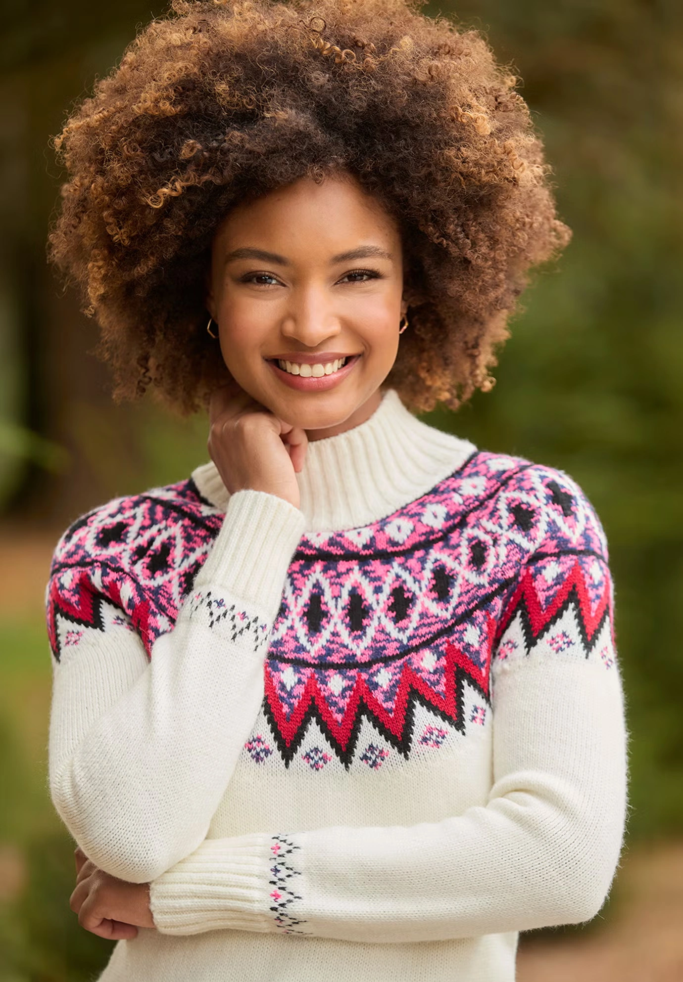 Fairisle Sweater Dress 7 Fairisle Sweater Dress