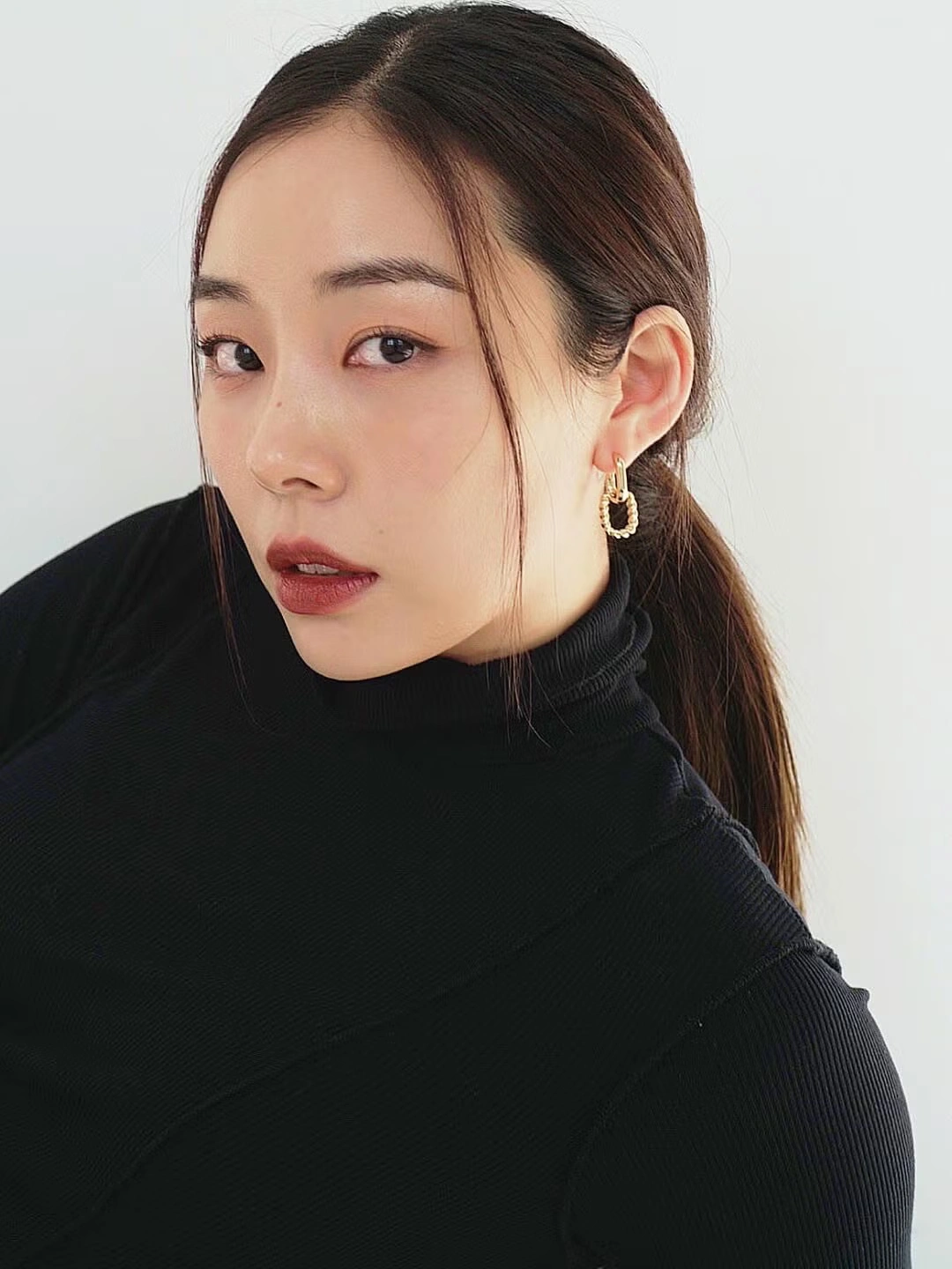 Ash Double Hoop Earrings 5 Ash Double Hoop Earrings