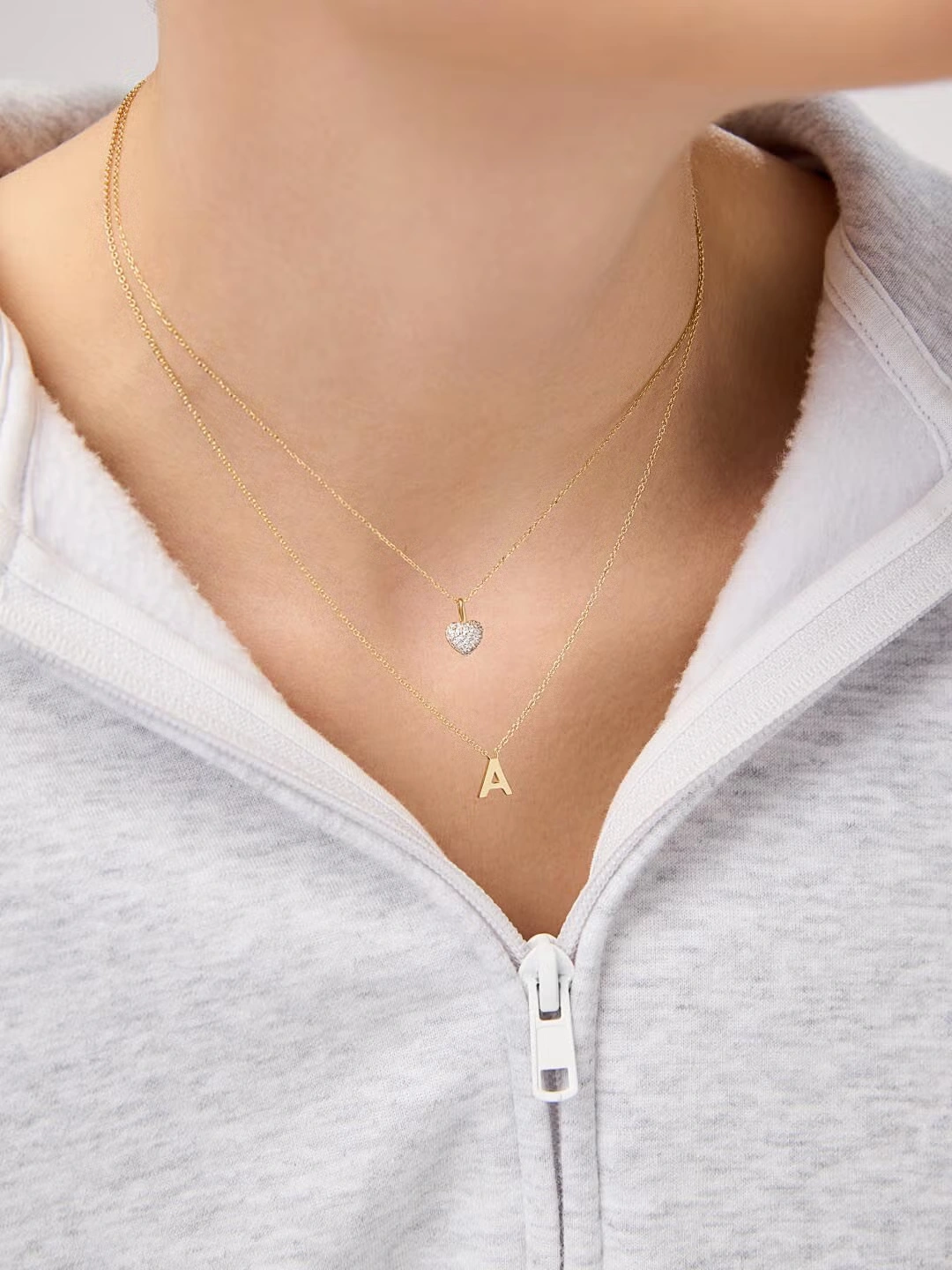 Ellery Gold Heart Necklace