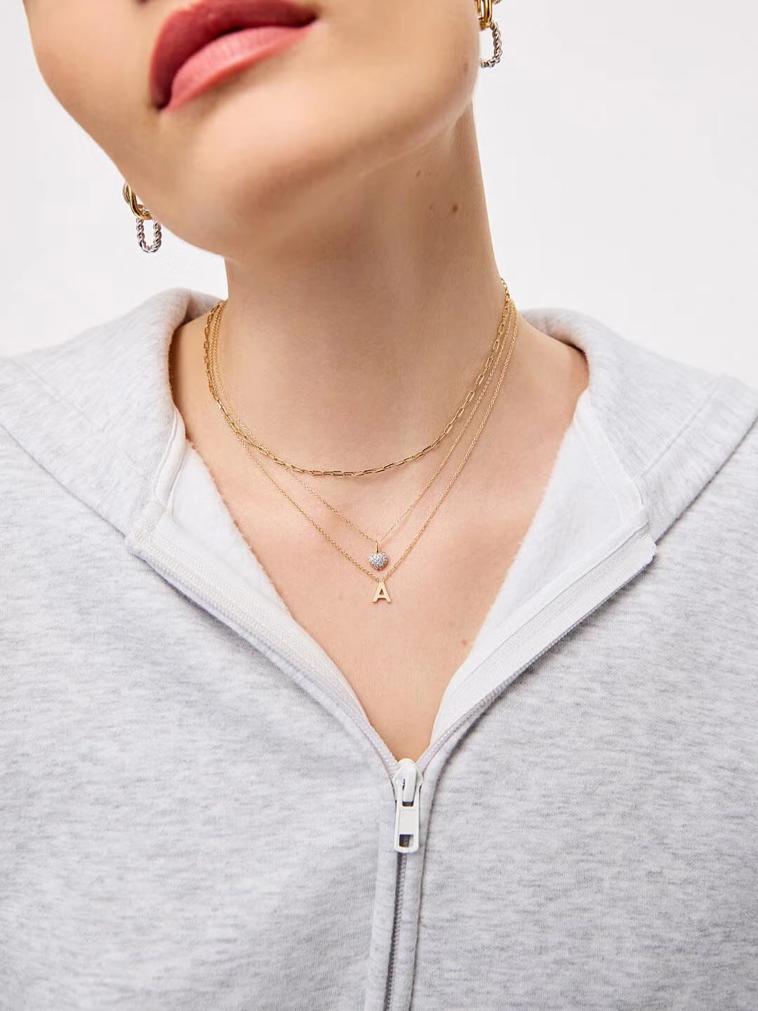 Ellery Gold Heart Necklace 7 Ellery Gold Heart Necklace