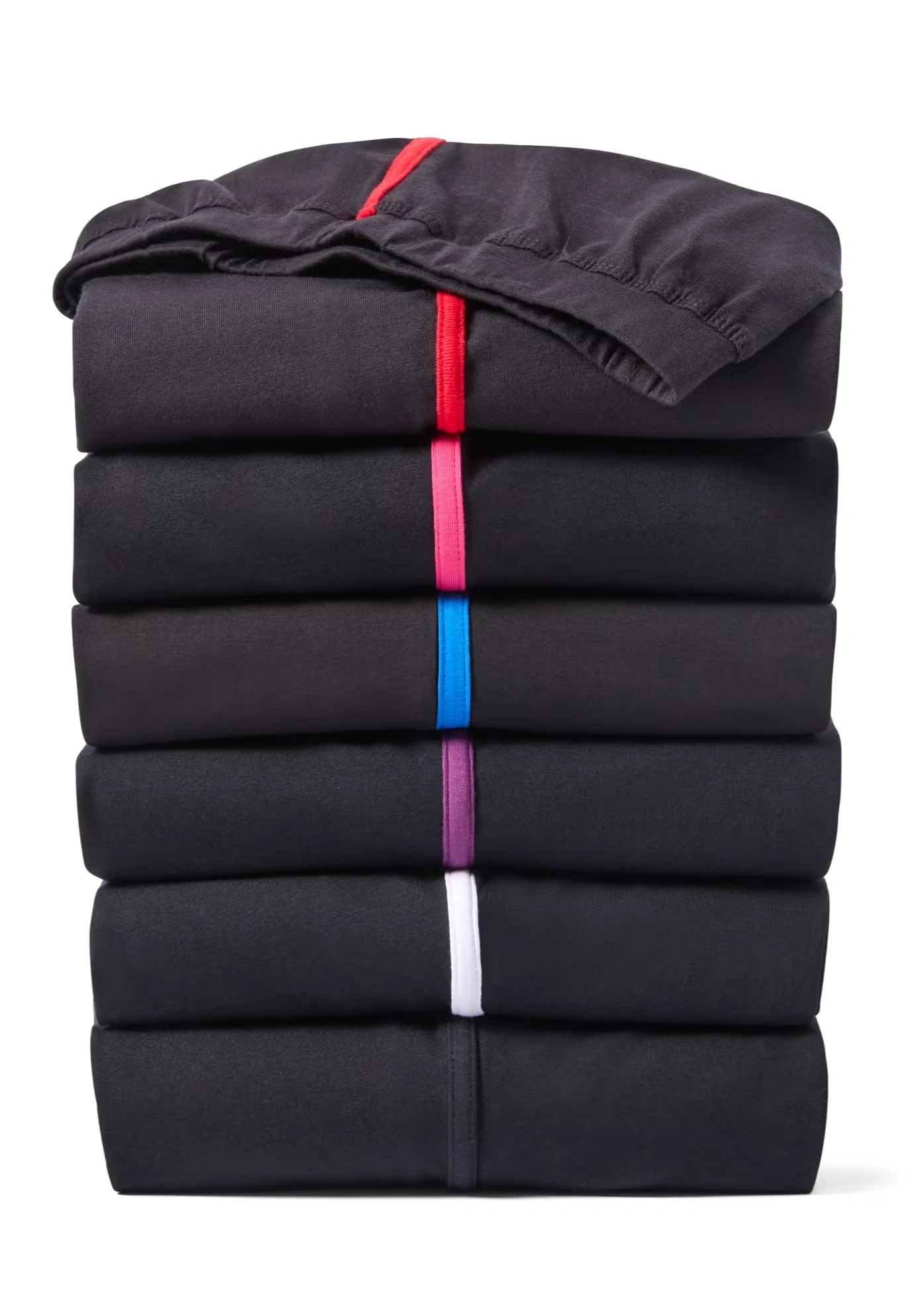 Stretch-Cotton Knit Pull-On Bootcut Side-Stripe Leggings 5 Stretch-Cotton Knit Pull-On Bootcut Side-Stripe Leggings