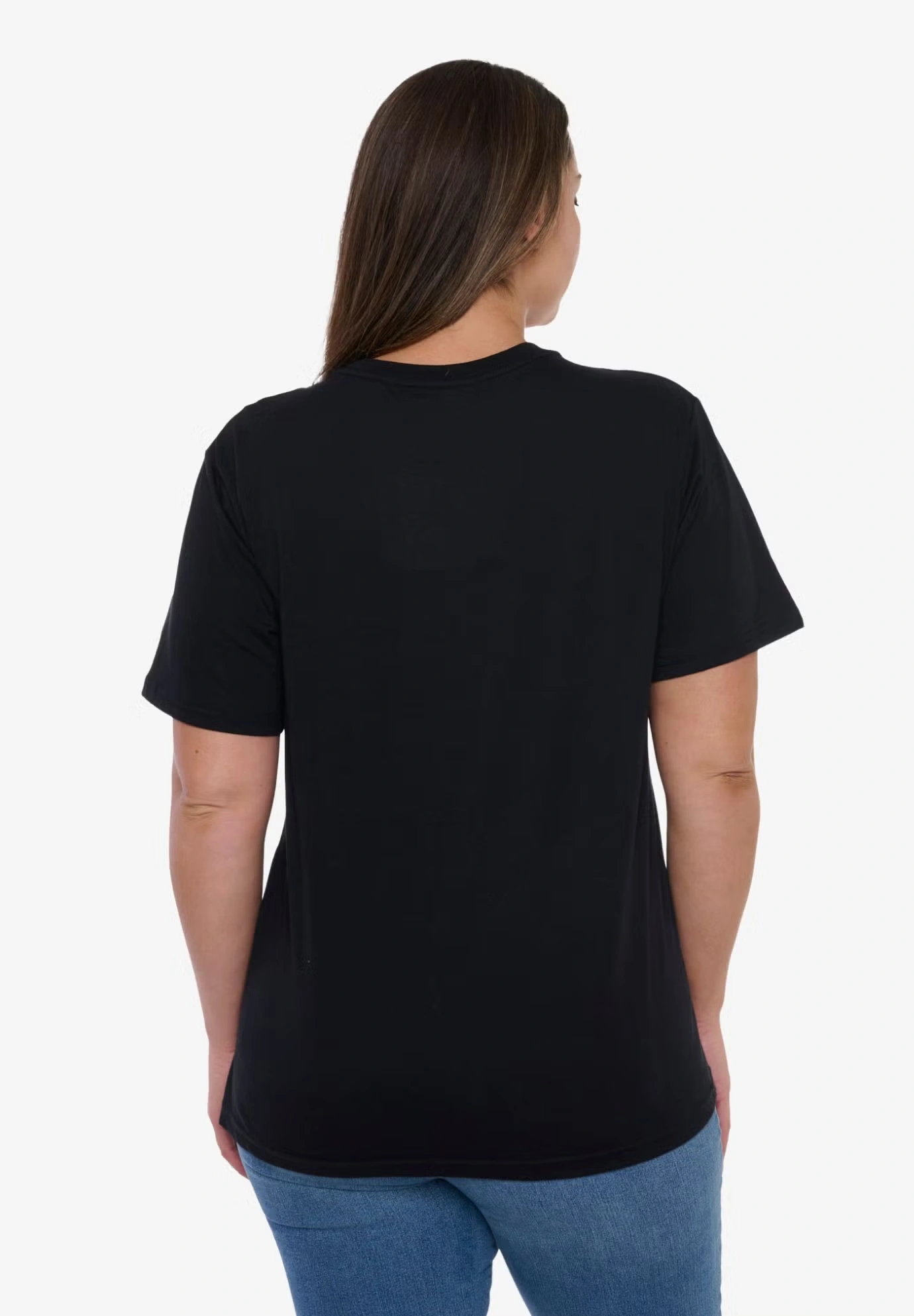 Womens Disney Mickey Mouse T-Shirt Black Short Sleeve