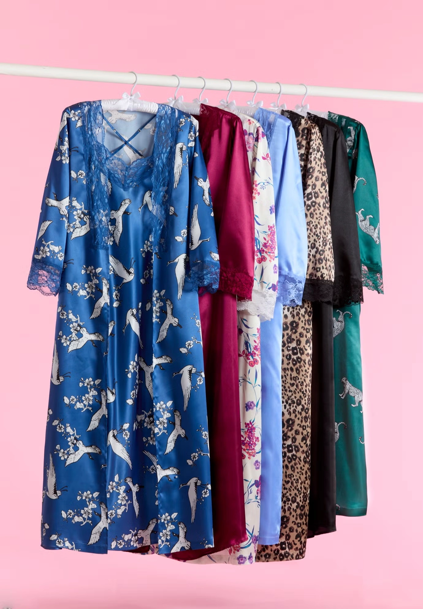 The Luxe Satin Long Peignoir Set 9 The Luxe Satin Long Peignoir Set