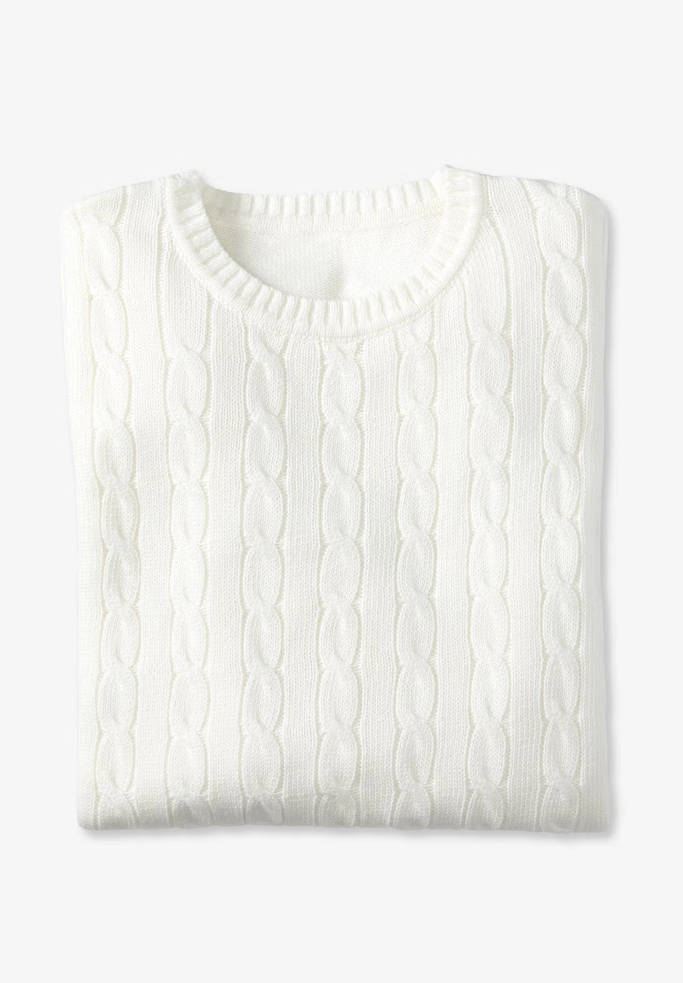 Cable Knit Pullover Crewneck Sweater 6 Cable Knit Pullover Crewneck Sweater