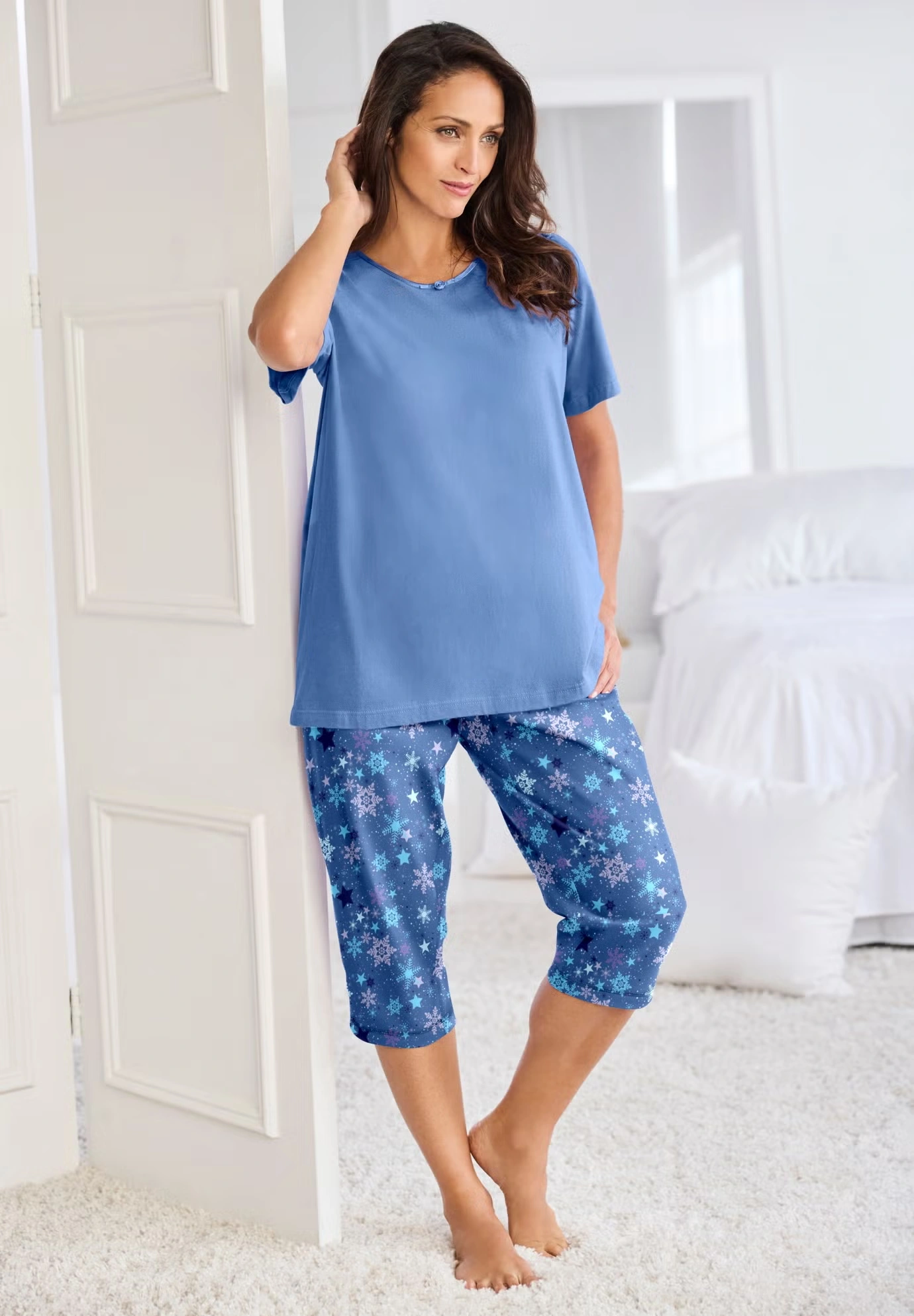 Knit Sleep Capri 7 Knit Sleep Capri