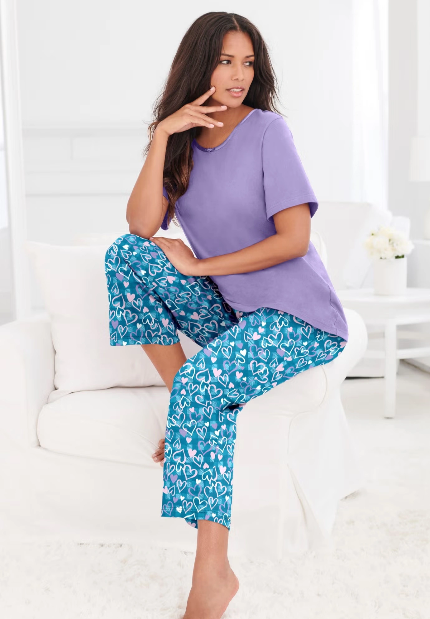 Knit Sleep Pant 3 Knit Sleep Pant