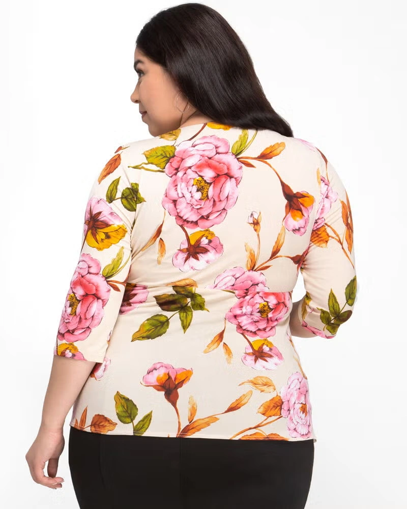 Femme Fatale Faux Wrap Top