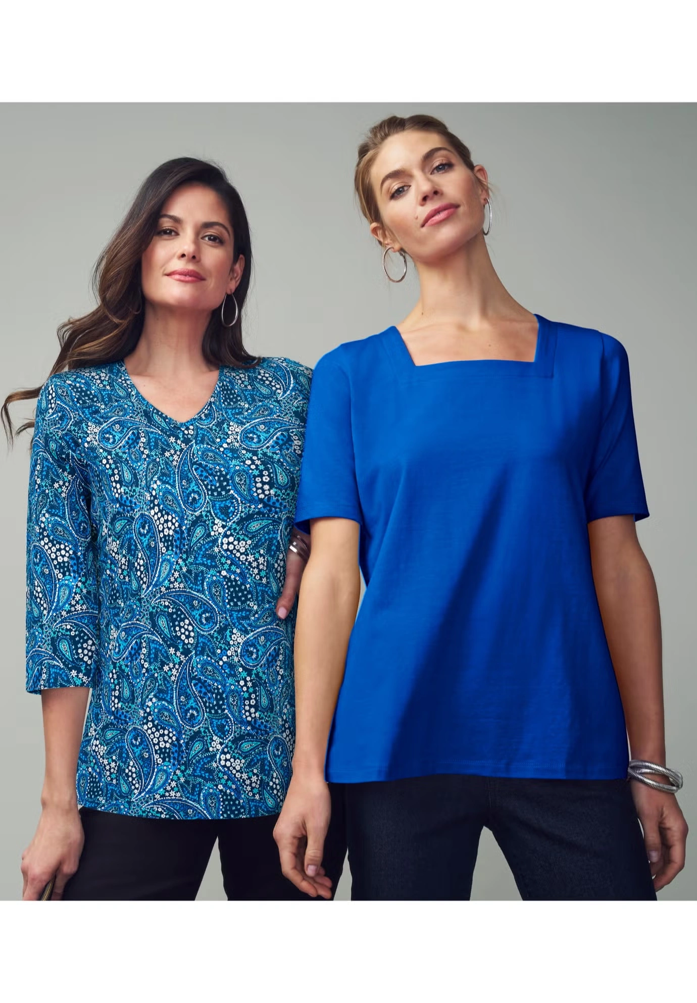 Stretch Cotton V-Neck Tee 3 Stretch Cotton V-Neck Tee