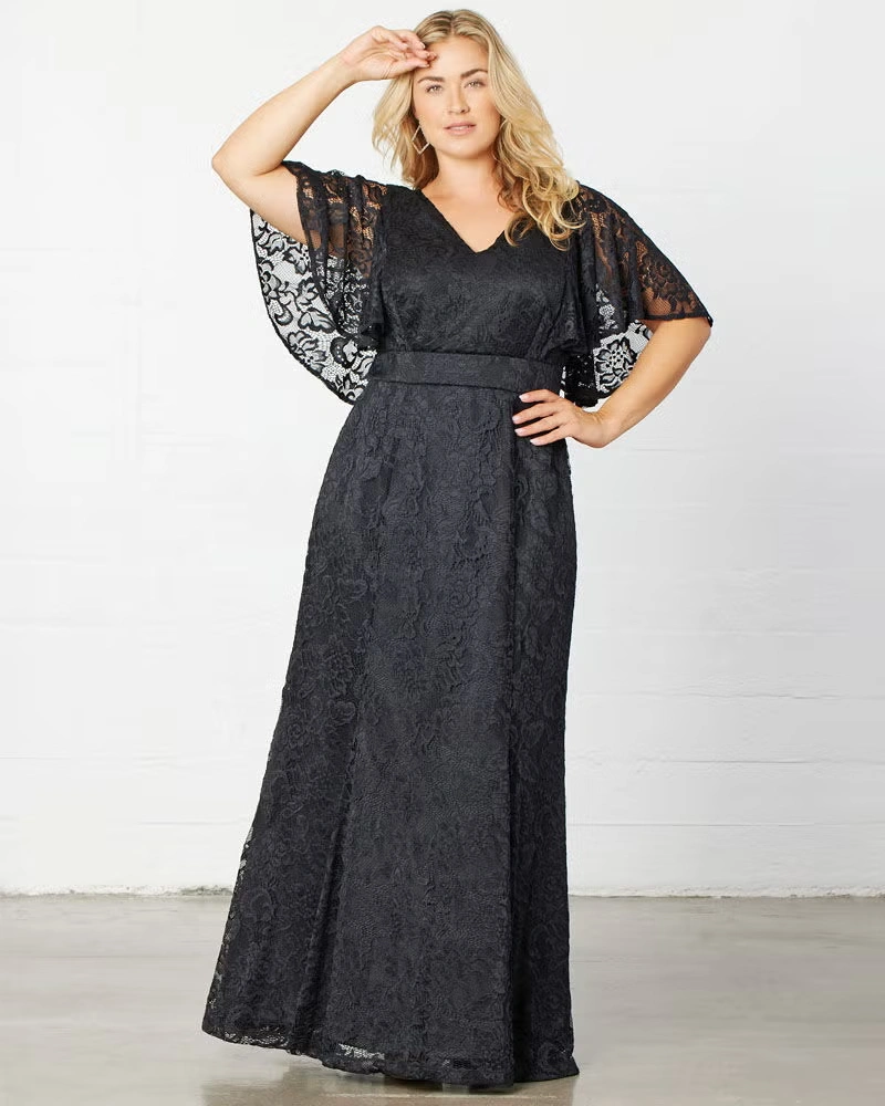 Duchess Lace Evening Gown