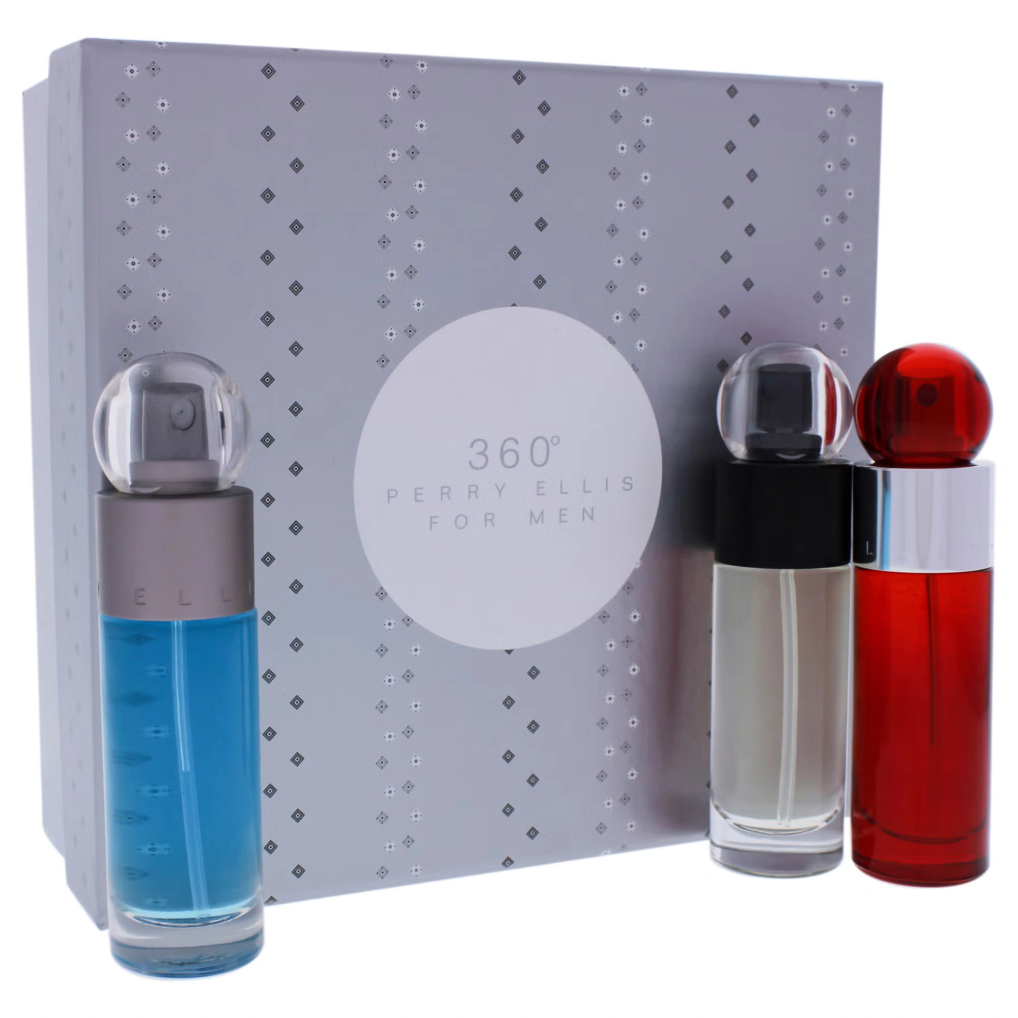 360 by Perry Ellis for Men - 3 Pc Gift Set 1oz 360 EDT Spray, 1oz 360 Red EDT Spray, 1oz Reserve EDT Spray 3 360 by Perry Ellis for Men - 3 Pc Gift Set 1oz 360 EDT Spray, 1oz 360 Red EDT Spray, 1oz Reserve EDT Spray