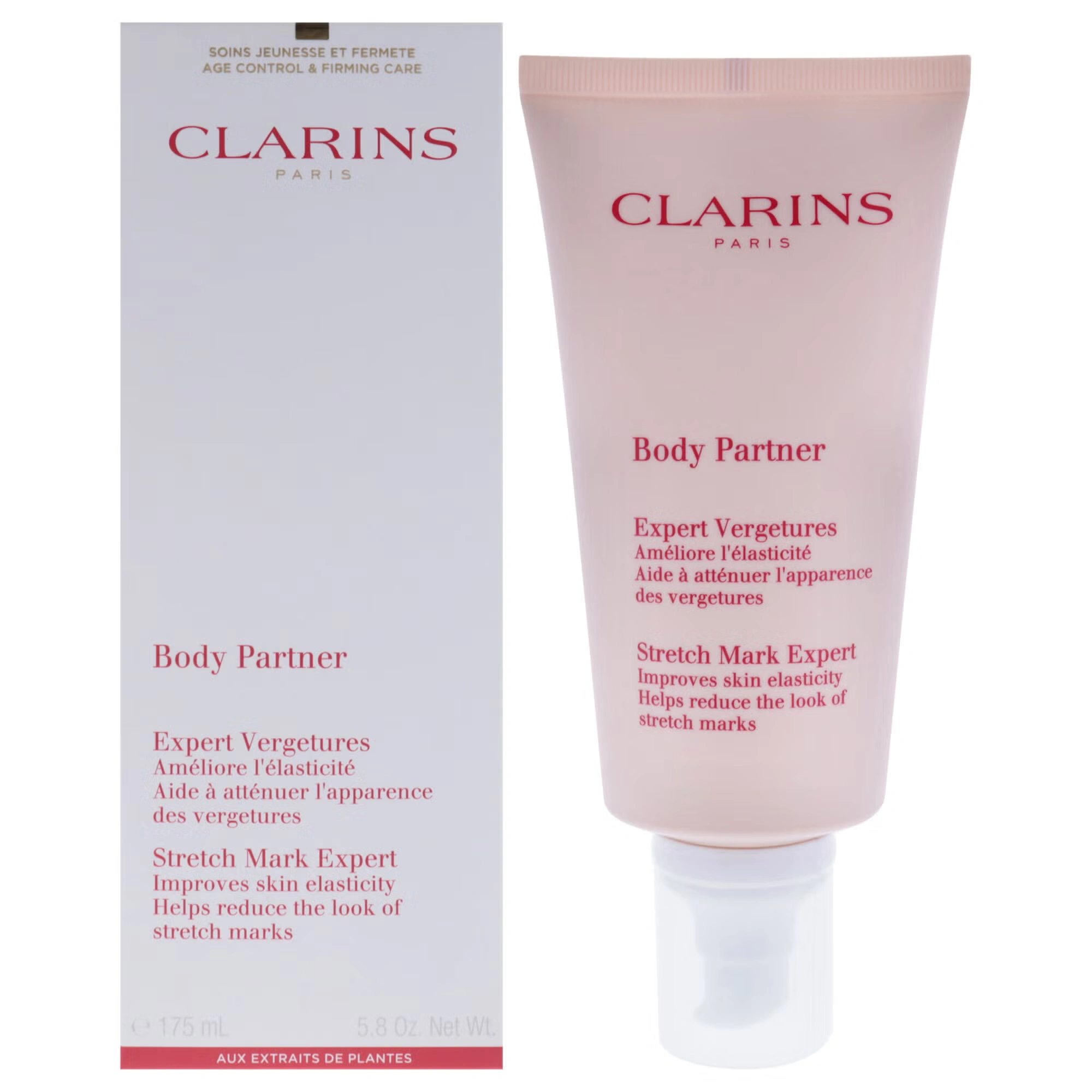 Body Partner Stretch Mark Expert By Clarins For Unisex - 5.8 Oz Body ...