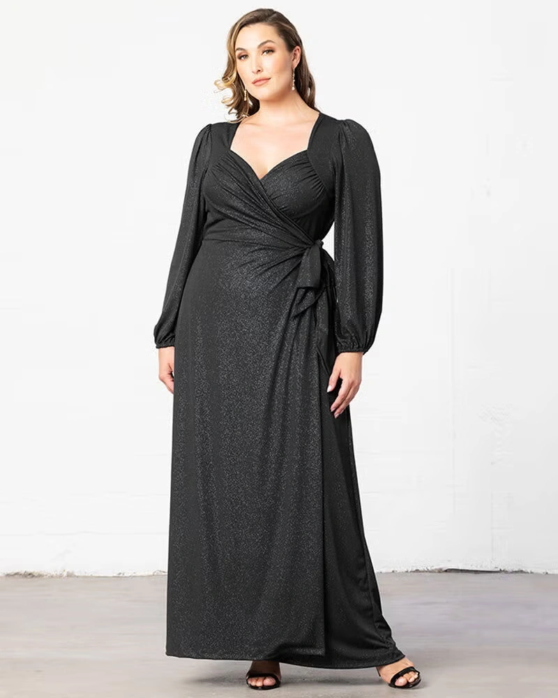Modern Muse Wrap Gown