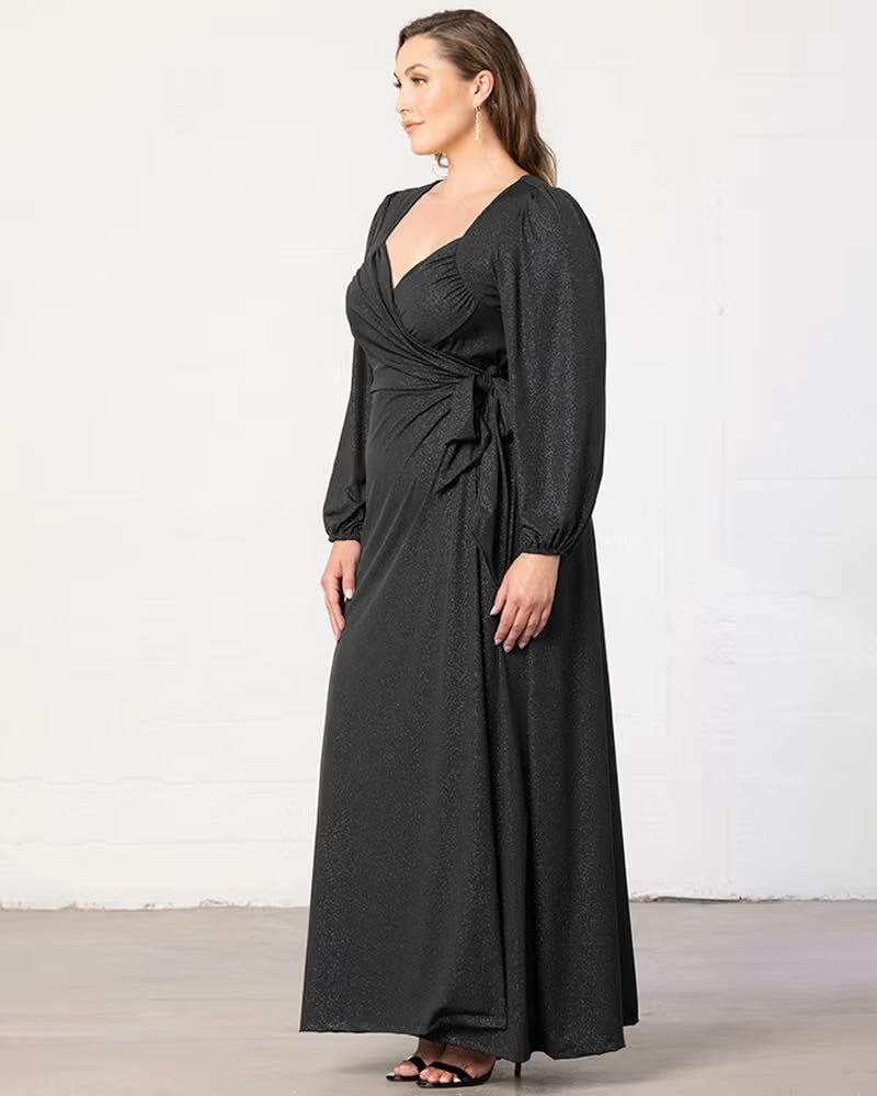 Modern Muse Wrap Gown