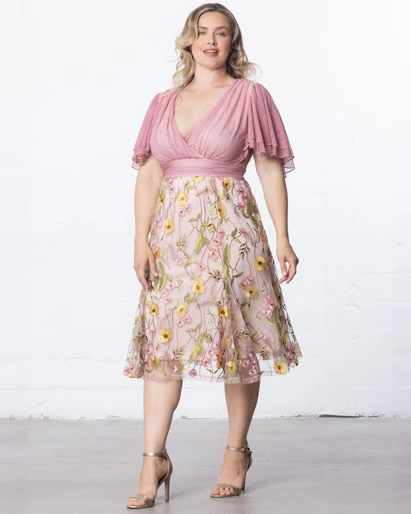 Lillian Embroidered Cocktail Dress 3 Lillian Embroidered Cocktail Dress
