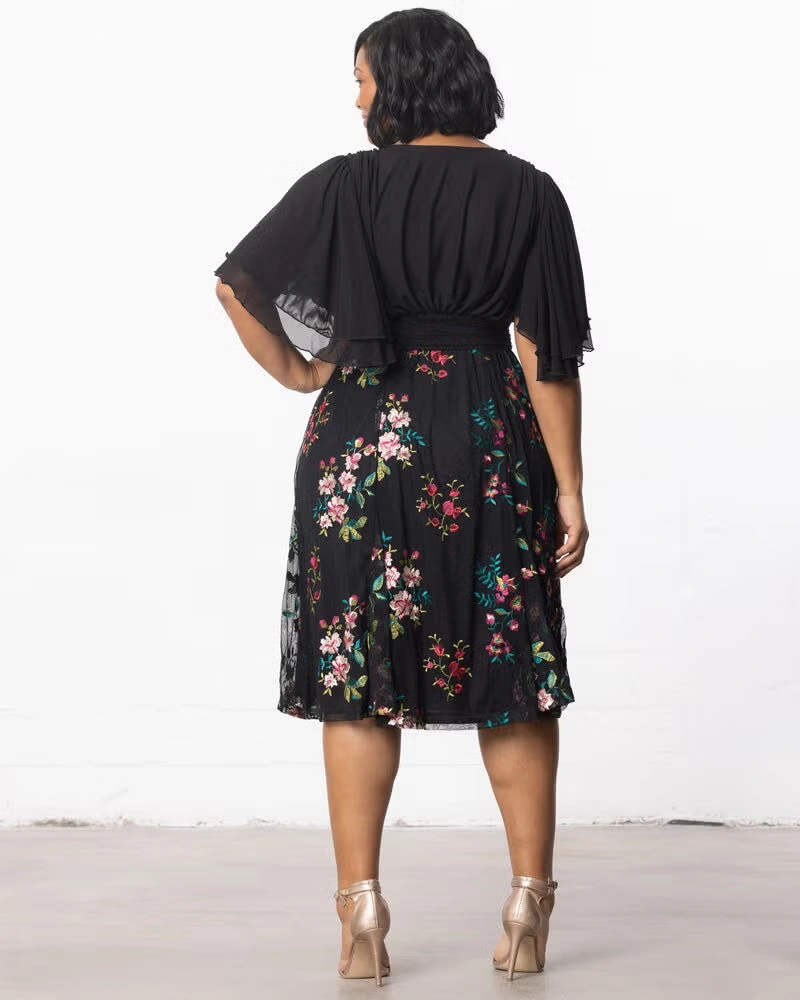 Lillian Embroidered Cocktail Dress 4 Lillian Embroidered Cocktail Dress