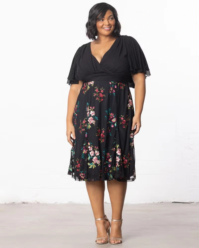 Lillian Embroidered Cocktail Dress 5 Lillian Embroidered Cocktail Dress