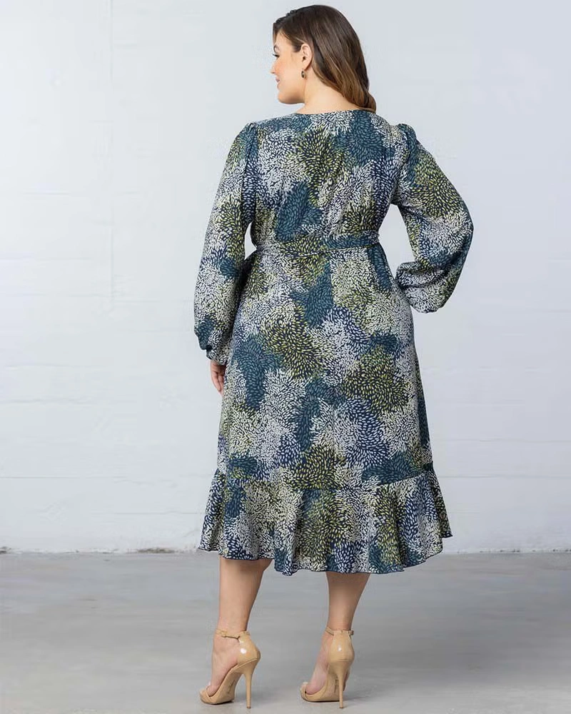Julia Long Sleeve Wrap Dress 4 Julia Long Sleeve Wrap Dress