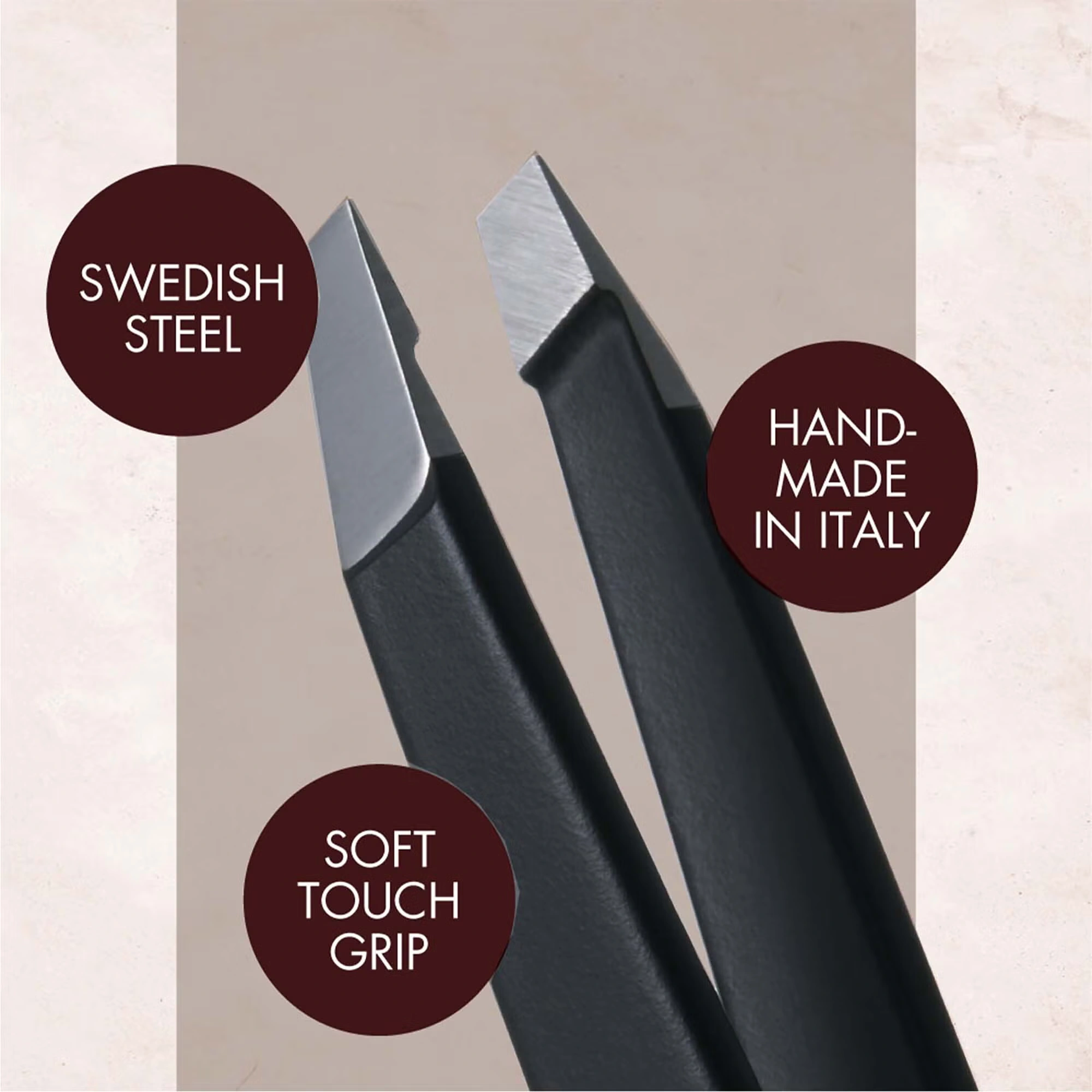 Signature Tweezer Blackout - Slanted by Browgame for Unisex - 1 Pc Tweezer