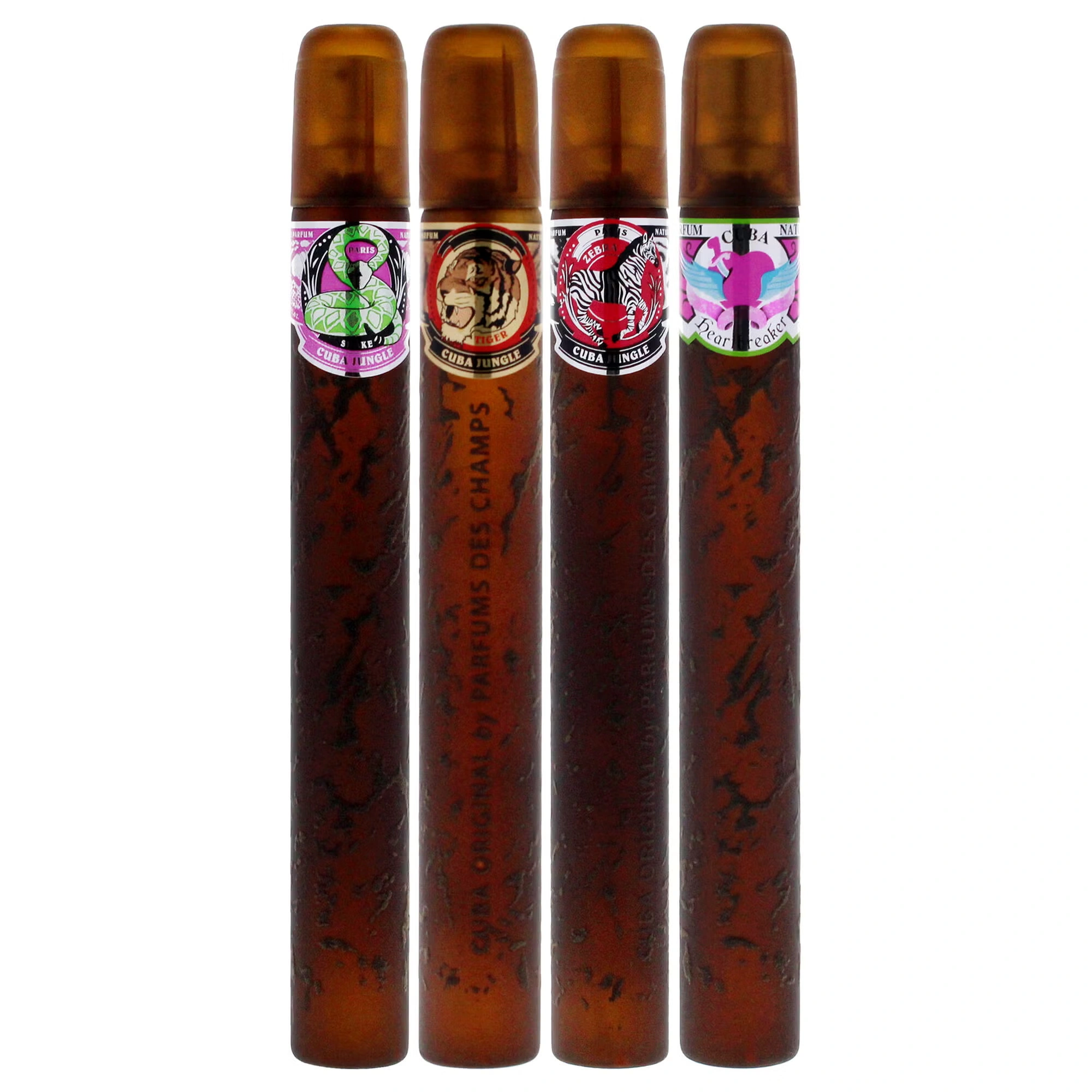 Cuba Jungle by Cuba for Women - 4 Pc Gift Set