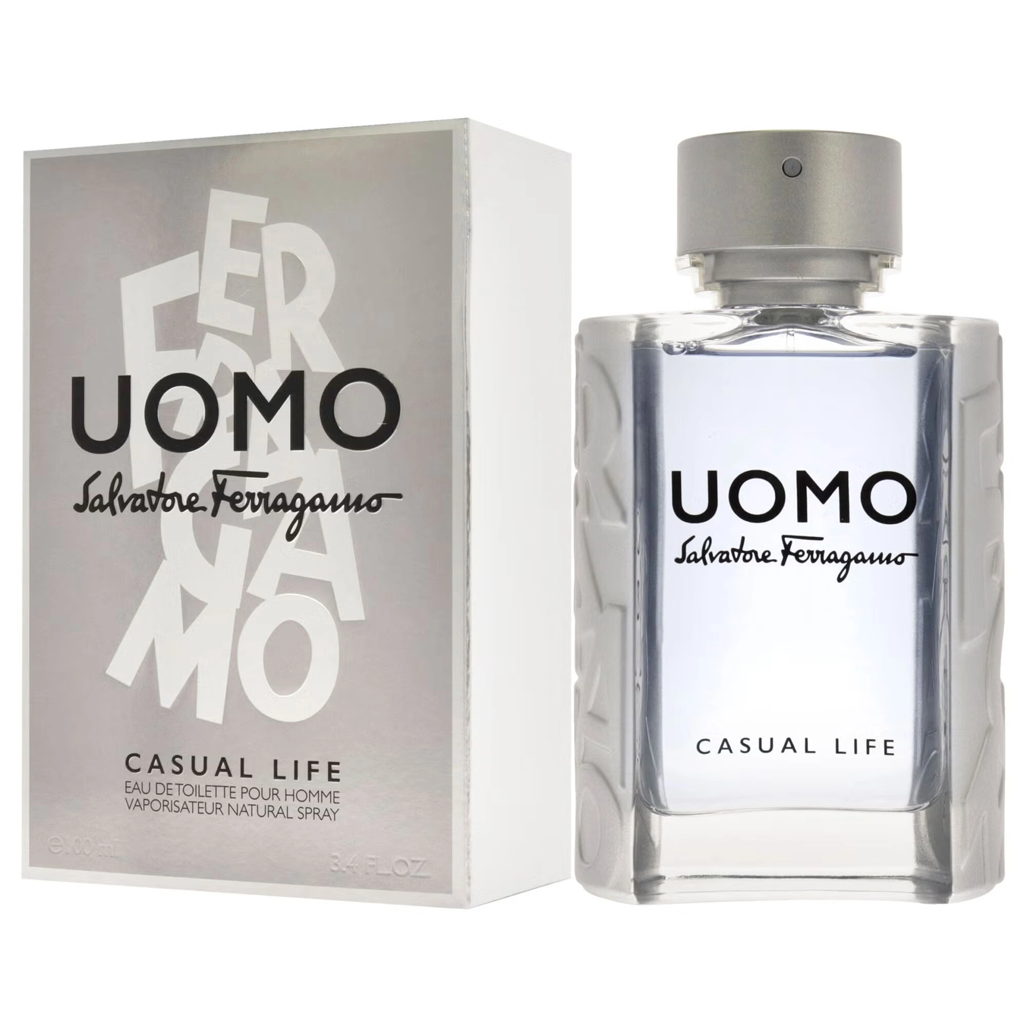Uomo Casual Life by Salvatore Ferragamo for Men - 3.4 oz EDT Spray