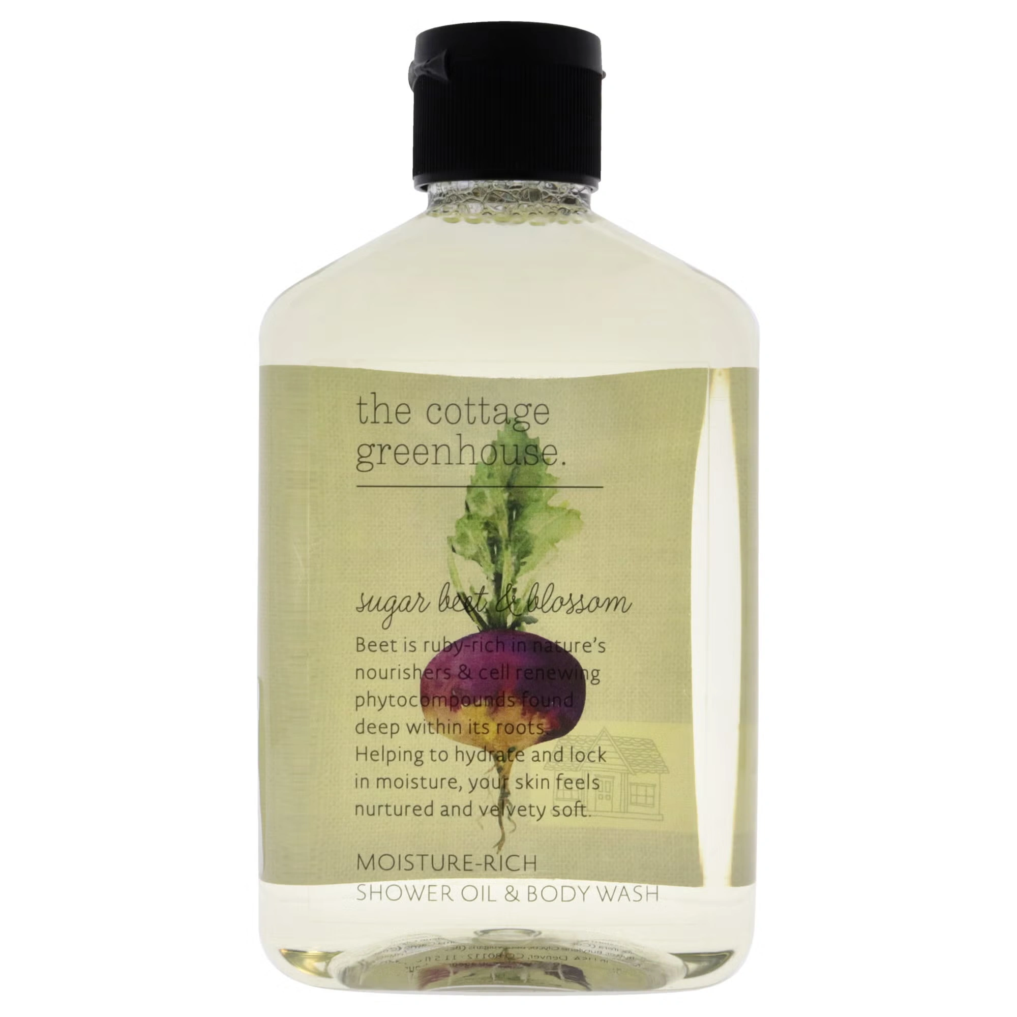 Rich and Repair Body Wash - Sugar Beet and Blossom by The Cottage Greenhouse for Unisex - 11.5 oz Body Wash