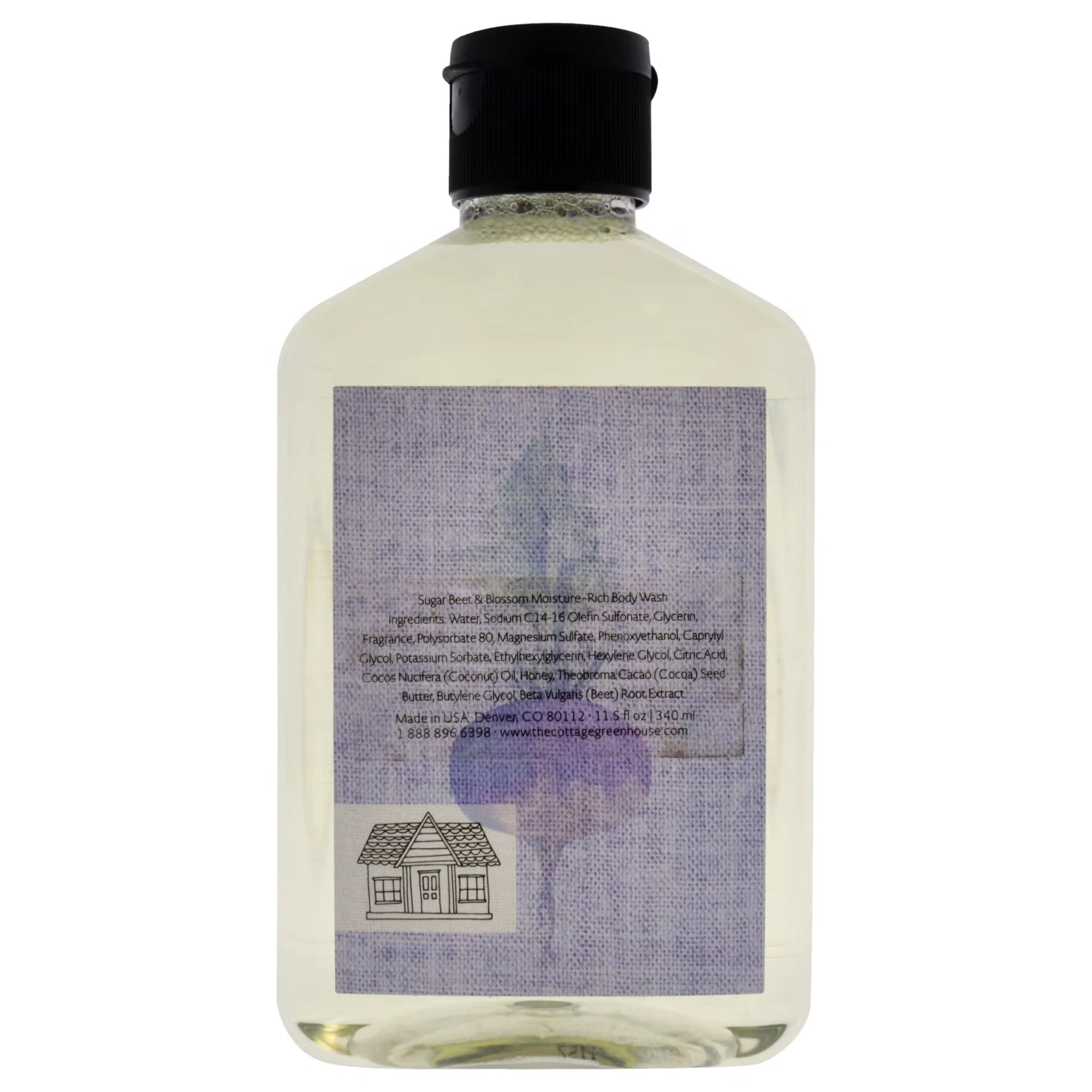 Rich and Repair Body Wash - Sugar Beet and Blossom by The Cottage Greenhouse for Unisex - 11.5 oz Body Wash
