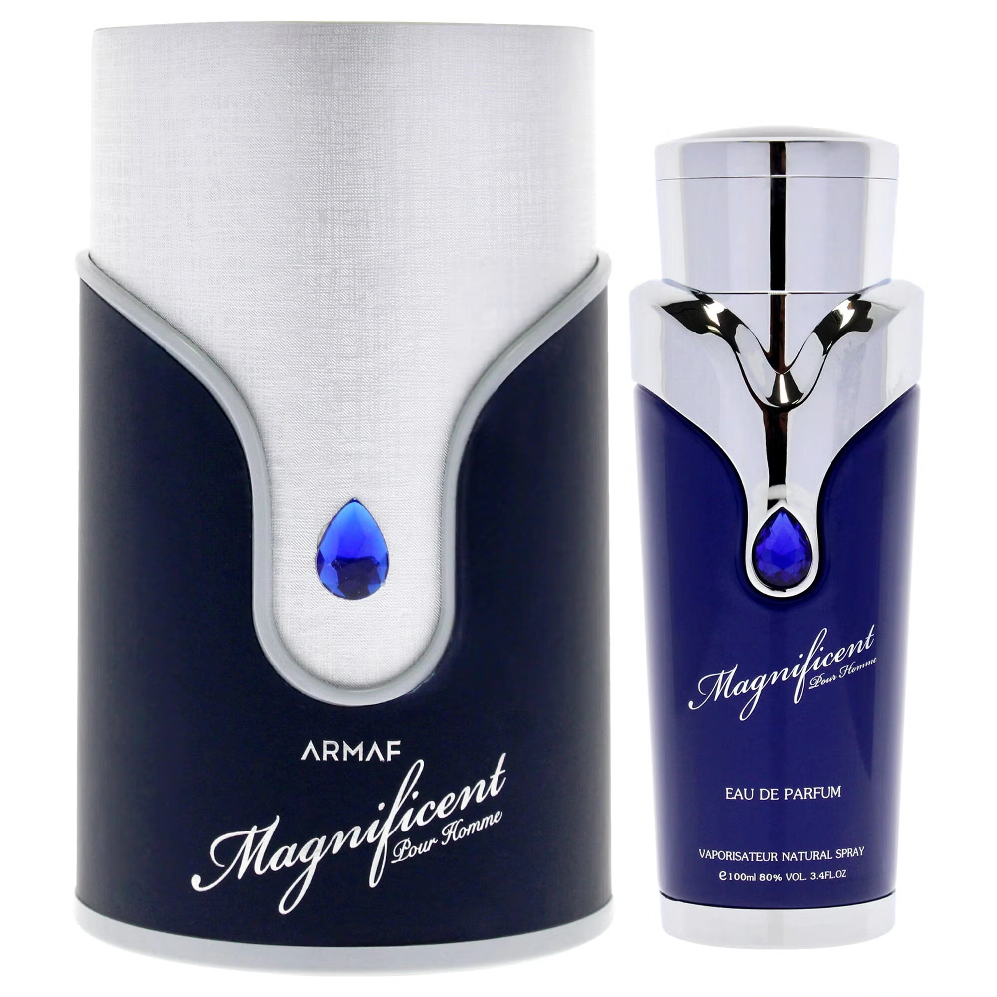 Magnificent Blue by Armaf for Men - 3.4 oz EDP Spray