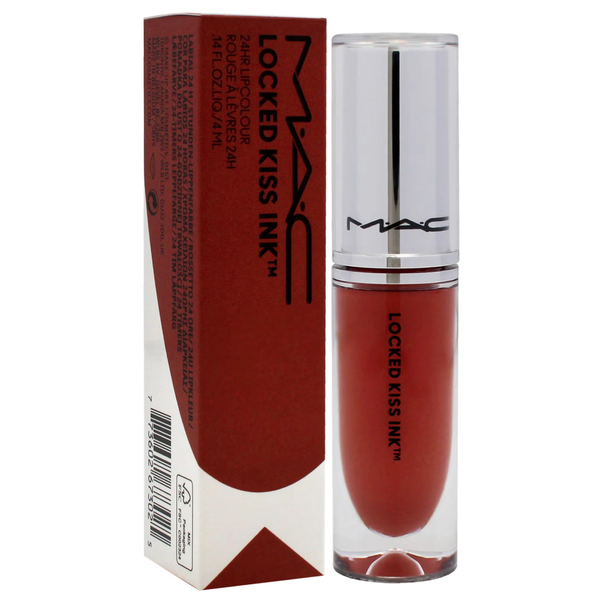 Locked Kiss Ink Lipcolor - 60 Mull it Over and Over by MAC for Women - 0.14 oz Lipstick