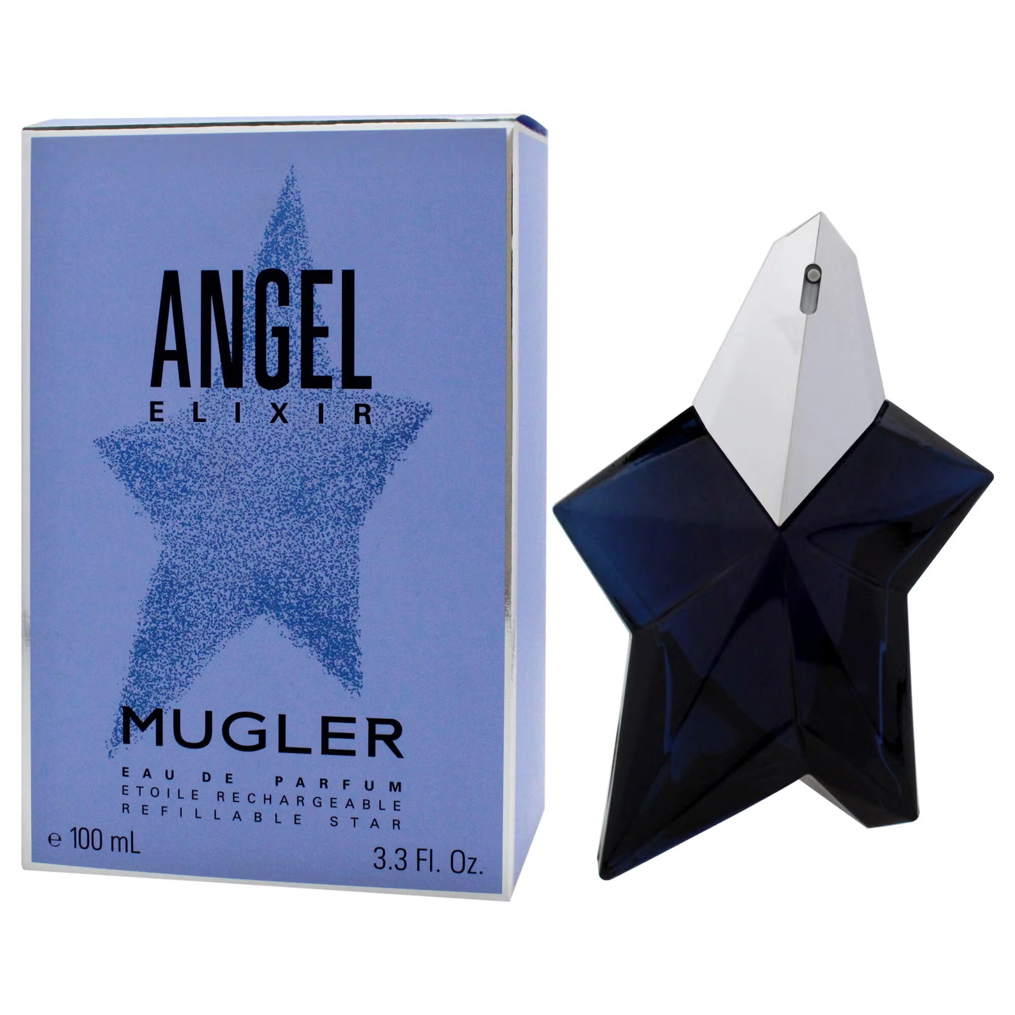 Angel Elixir by Thierry Mugler for Women - 3.3 oz EDP Spray (Refillable)