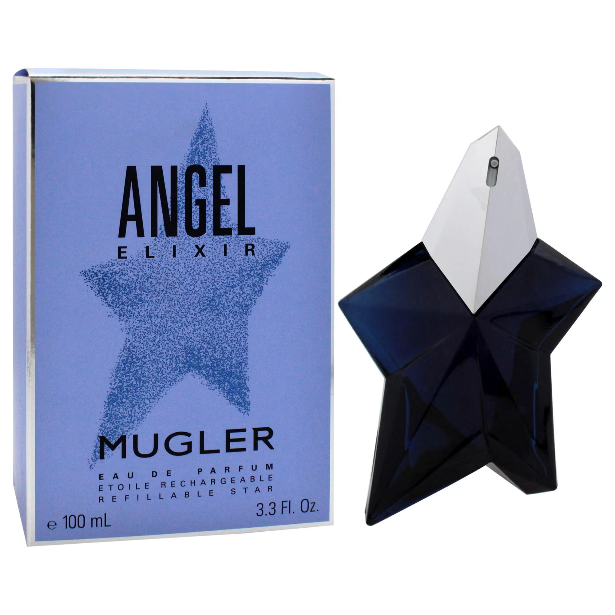 Angel Elixir by Thierry Mugler for Women - 3.3 oz EDP Spray (Refillable)