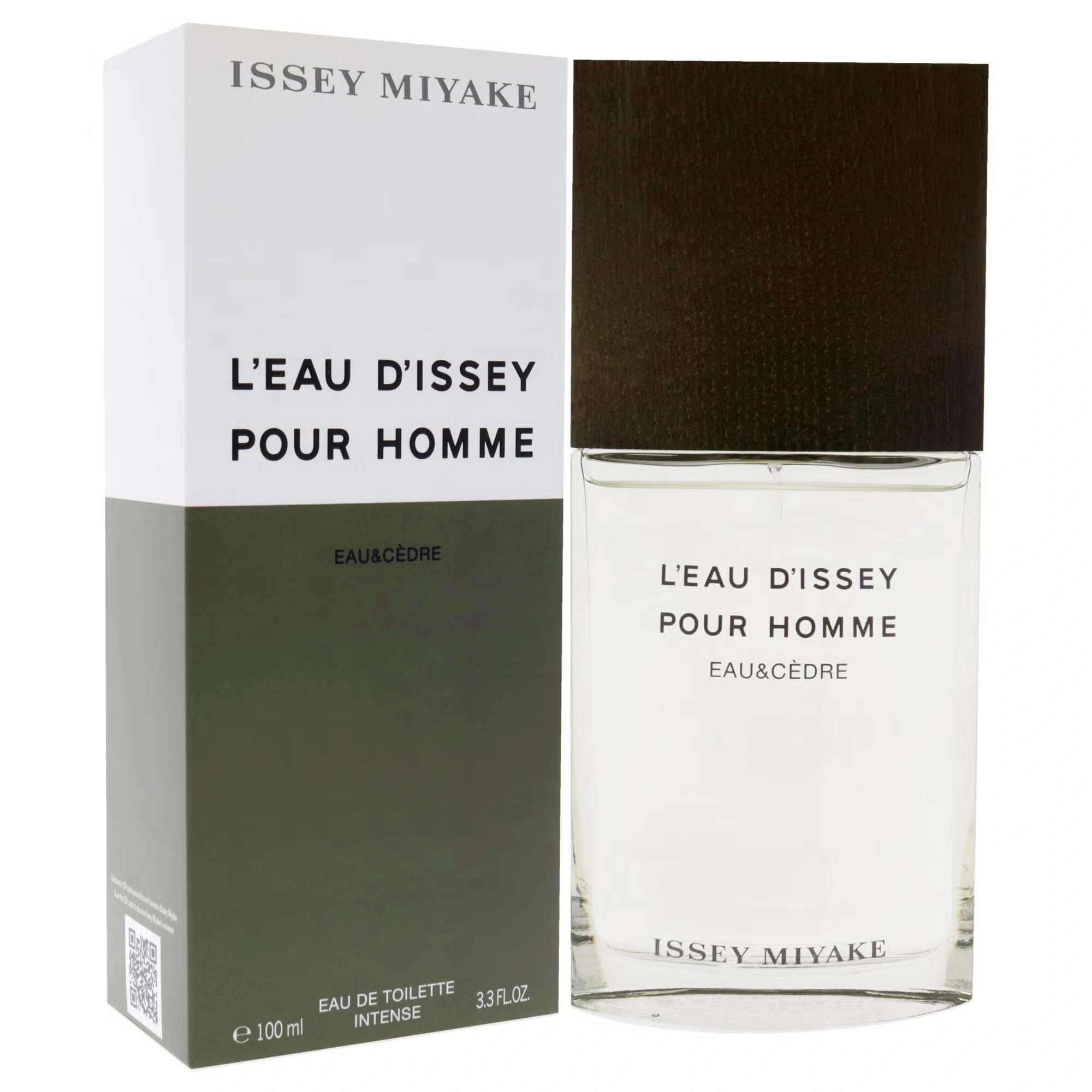Leau Dissey Eau and Cedre by Issey Miyake for Men - 3.3 oz EDT Intense Spray