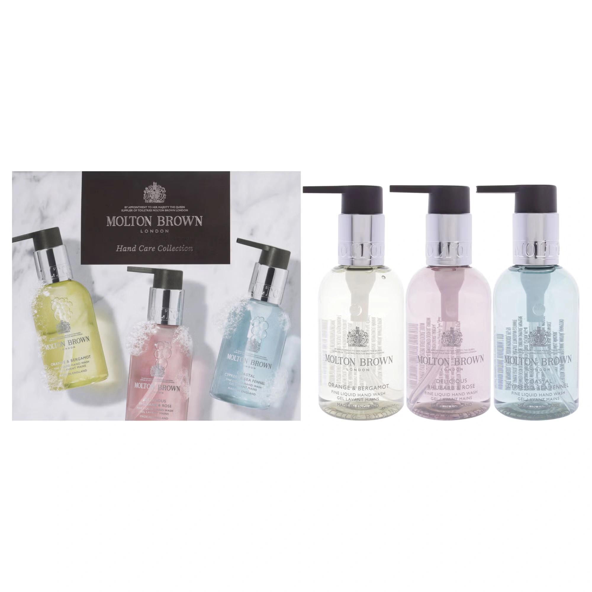 Floral and Aromatic Hand Care Collection Set by Molton Brown for Unisex - 3 Pc Set