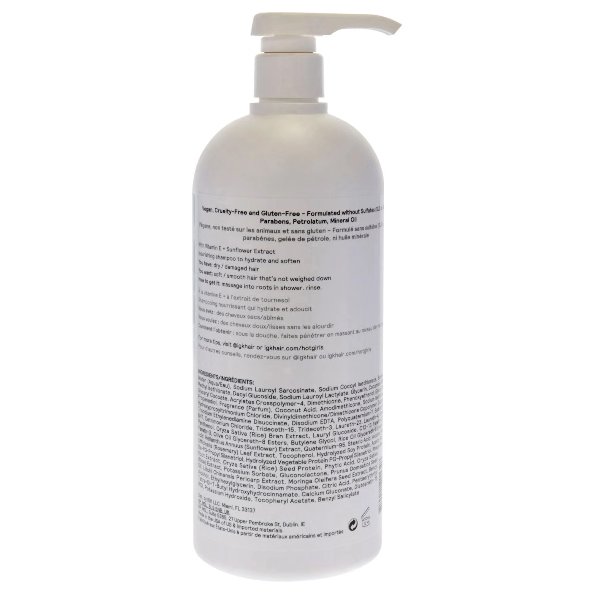 Hot Girls Hydrating Shampoo by IGK for Women - 33.8 oz Shampoo