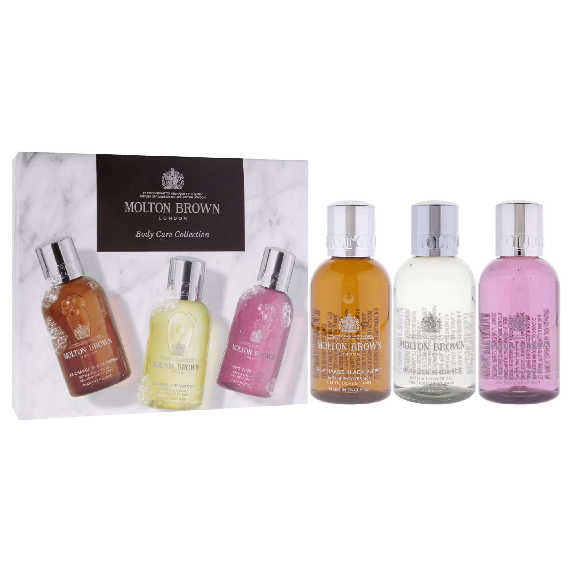 Spicy and Cytrus Body Care Collection Set by Molton Brown for Unisex - 3 Pc Set
