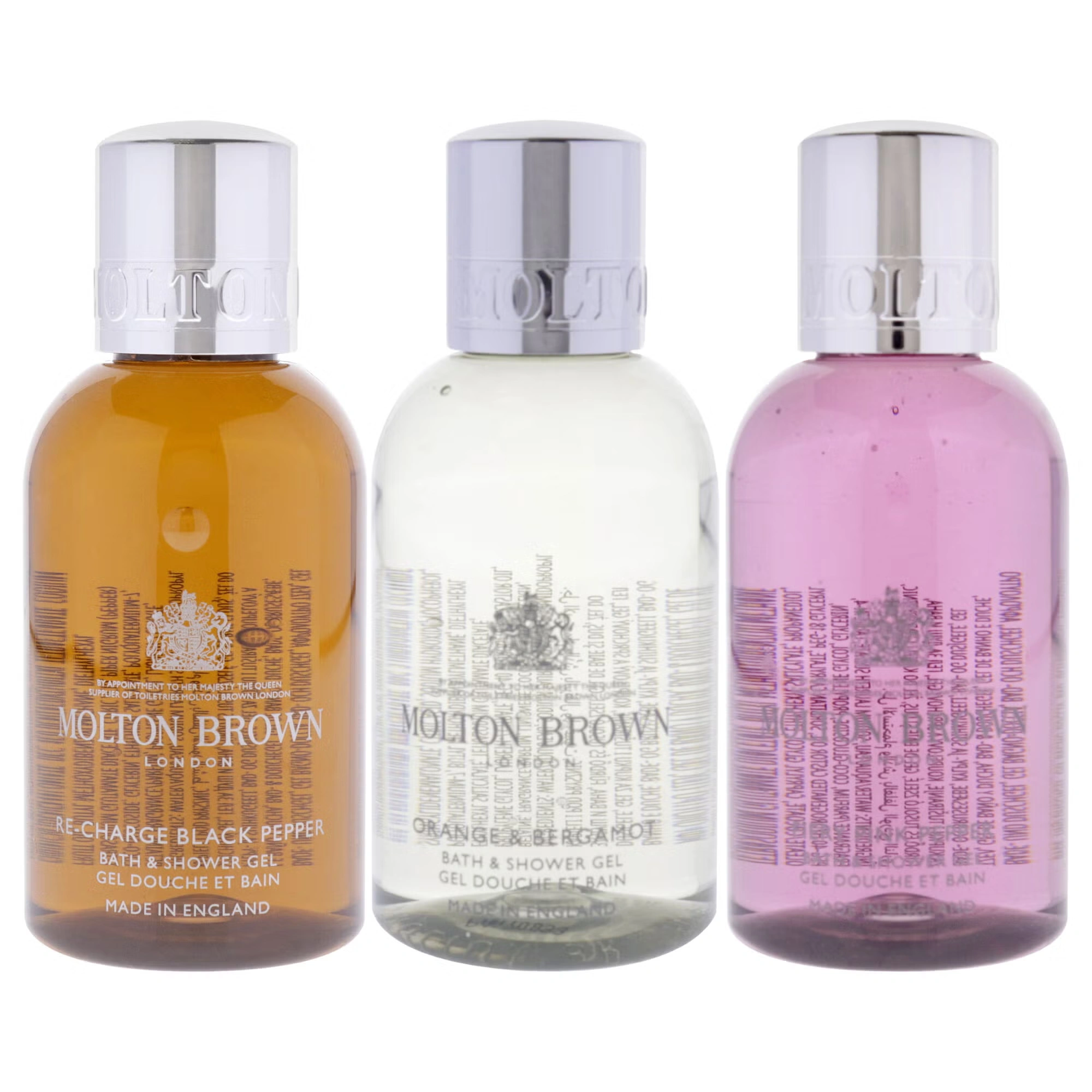 Spicy and Cytrus Body Care Collection Set by Molton Brown for Unisex - 3 Pc Set