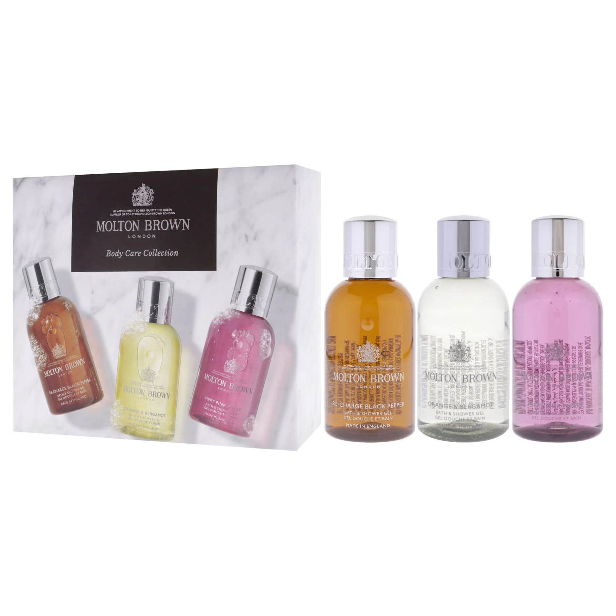 Spicy and Cytrus Body Care Collection Set by Molton Brown for Unisex - 3 Pc Set