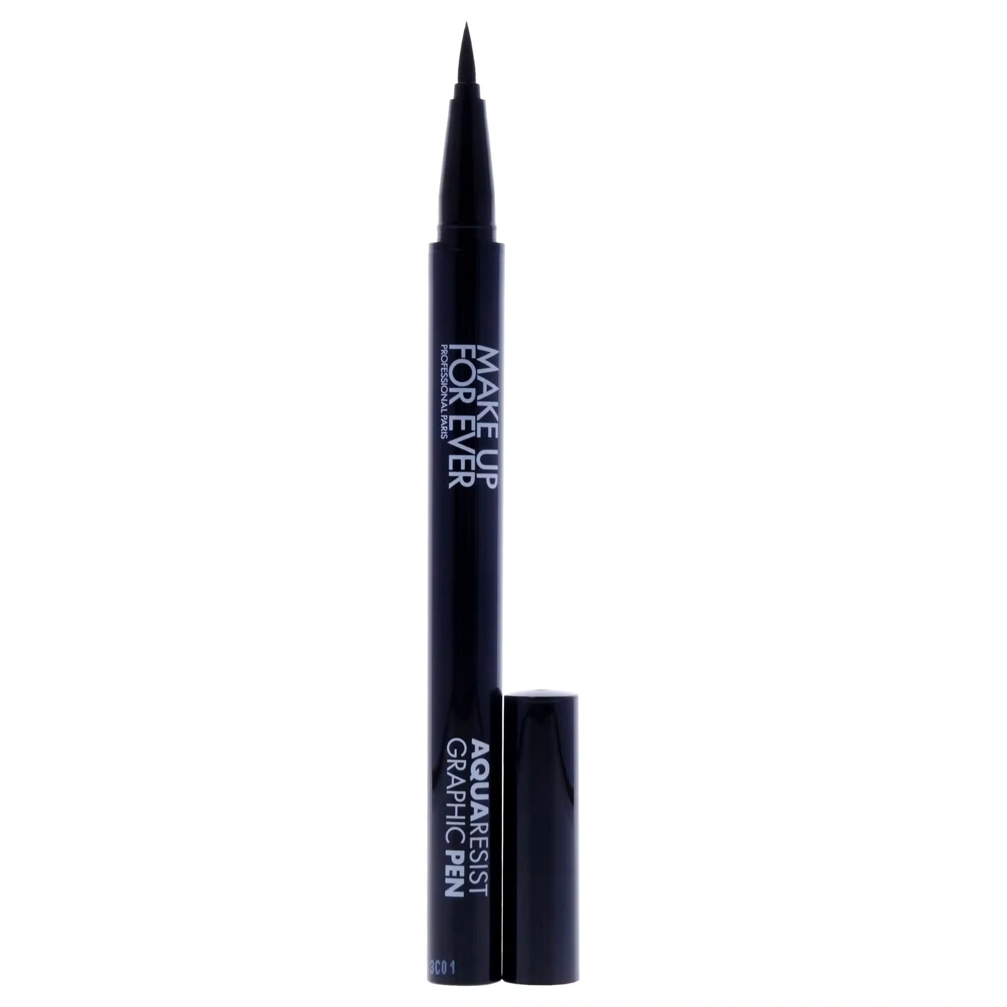 Aqua Resist Graphic Pen 24H Waterproof - 1 Black by Make Up For Ever for Women - 0.01 oz Eyeliner