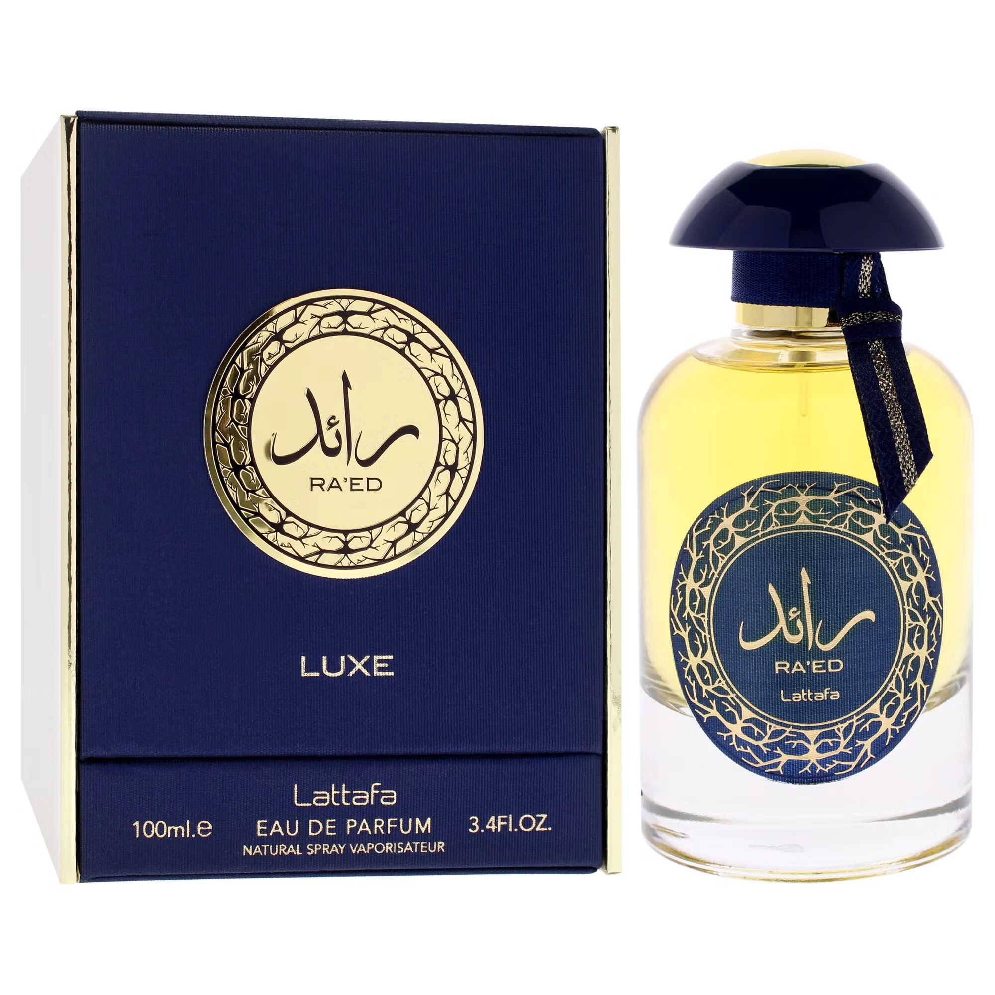 Raed Luxe Gold by Lattafa for Men - 3.4 oz EDP Spray