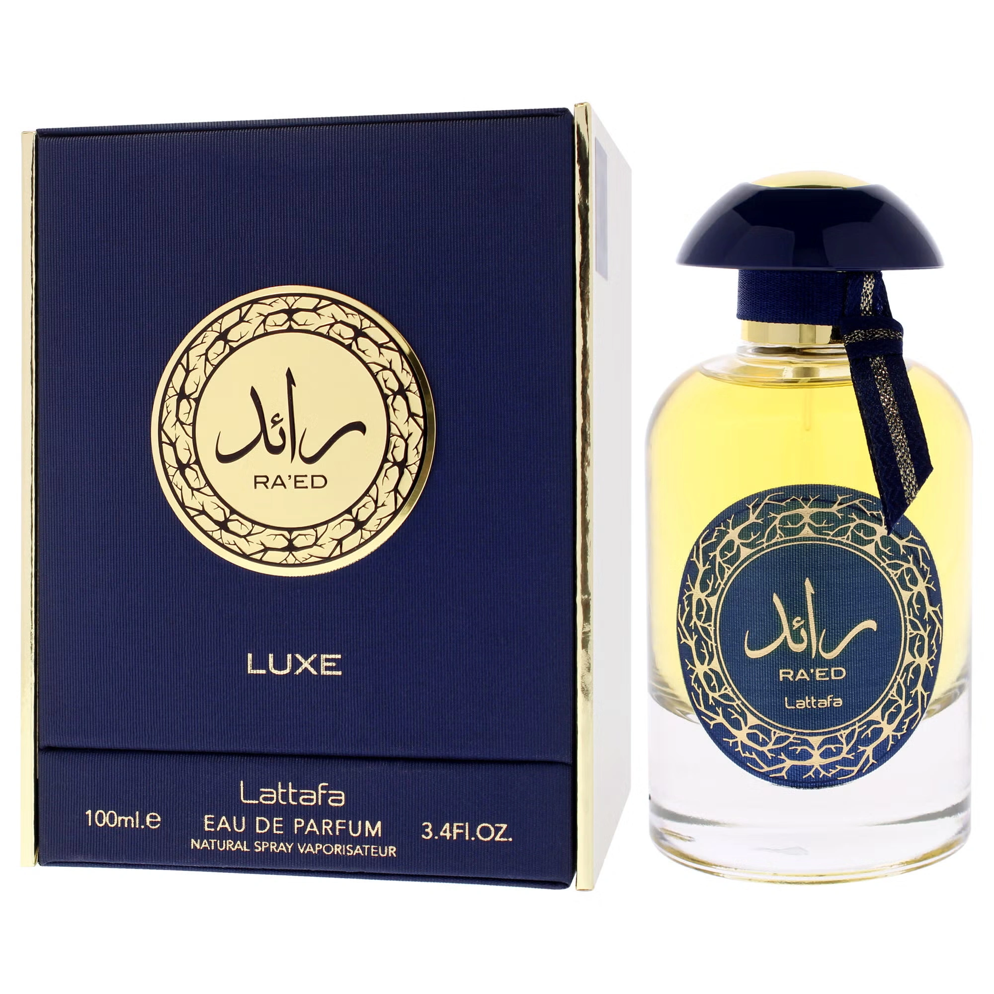 Raed Luxe Gold by Lattafa for Men - 3.4 oz EDP Spray