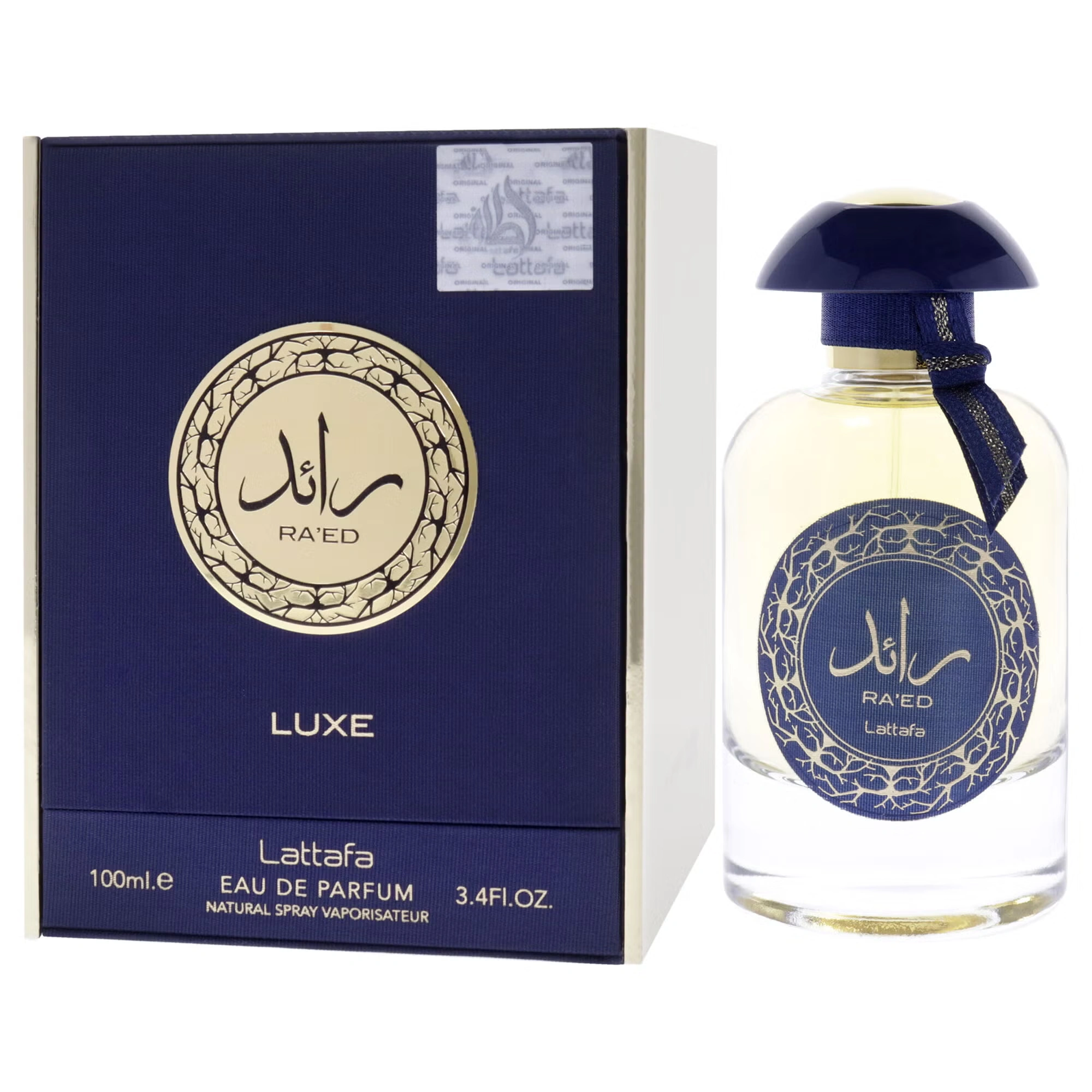 Raed Luxe Gold by Lattafa for Men - 3.4 oz EDP Spray