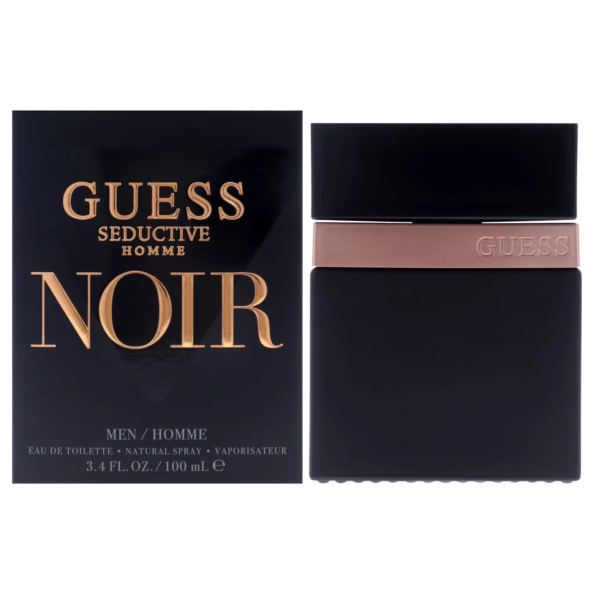 Guess Seductive Homme Noir by Guess for Men - 3.4 oz EDT Spray