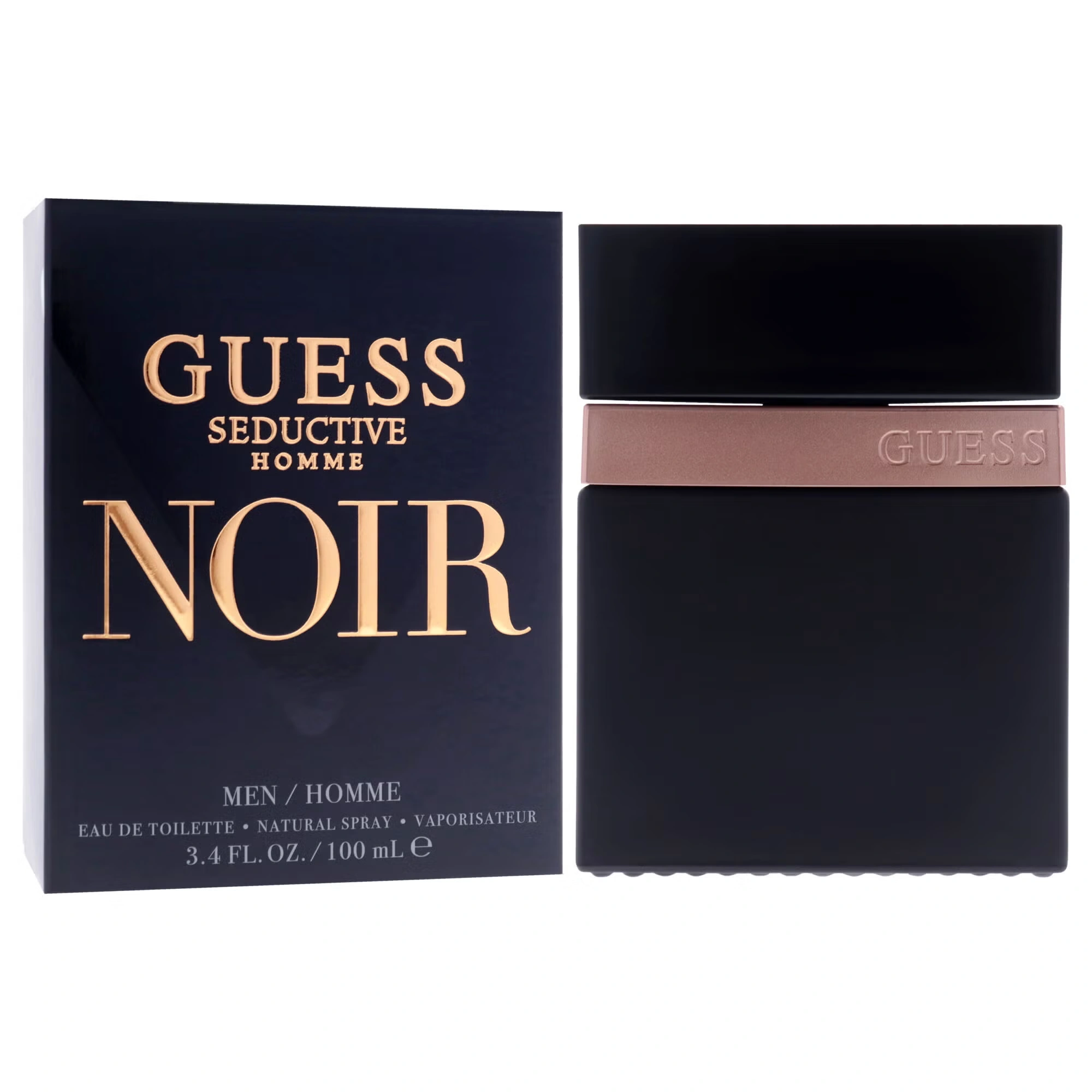 Guess Seductive Homme Noir by Guess for Men - 3.4 oz EDT Spray
