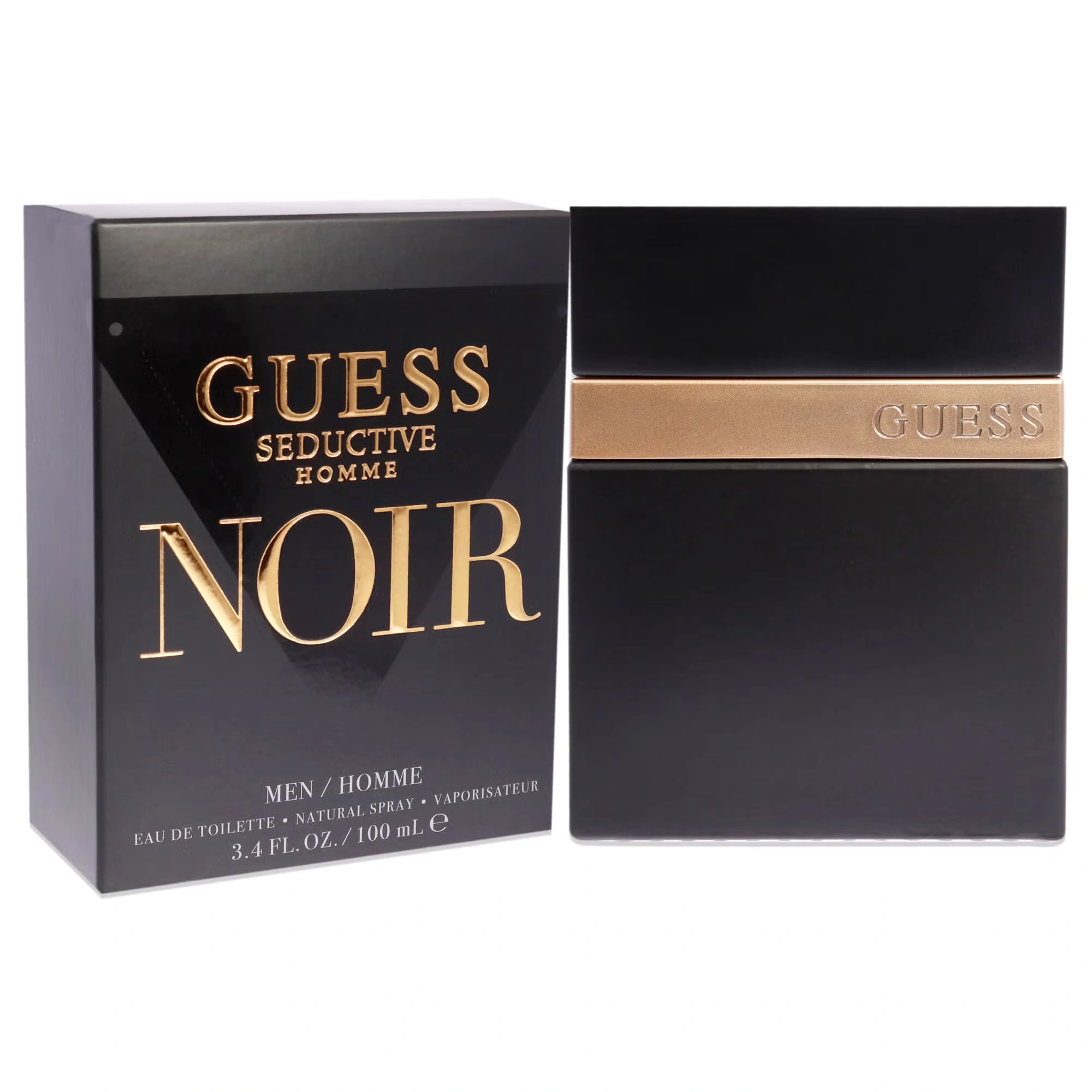 Guess Seductive Homme Noir by Guess for Men - 3.4 oz EDT Spray