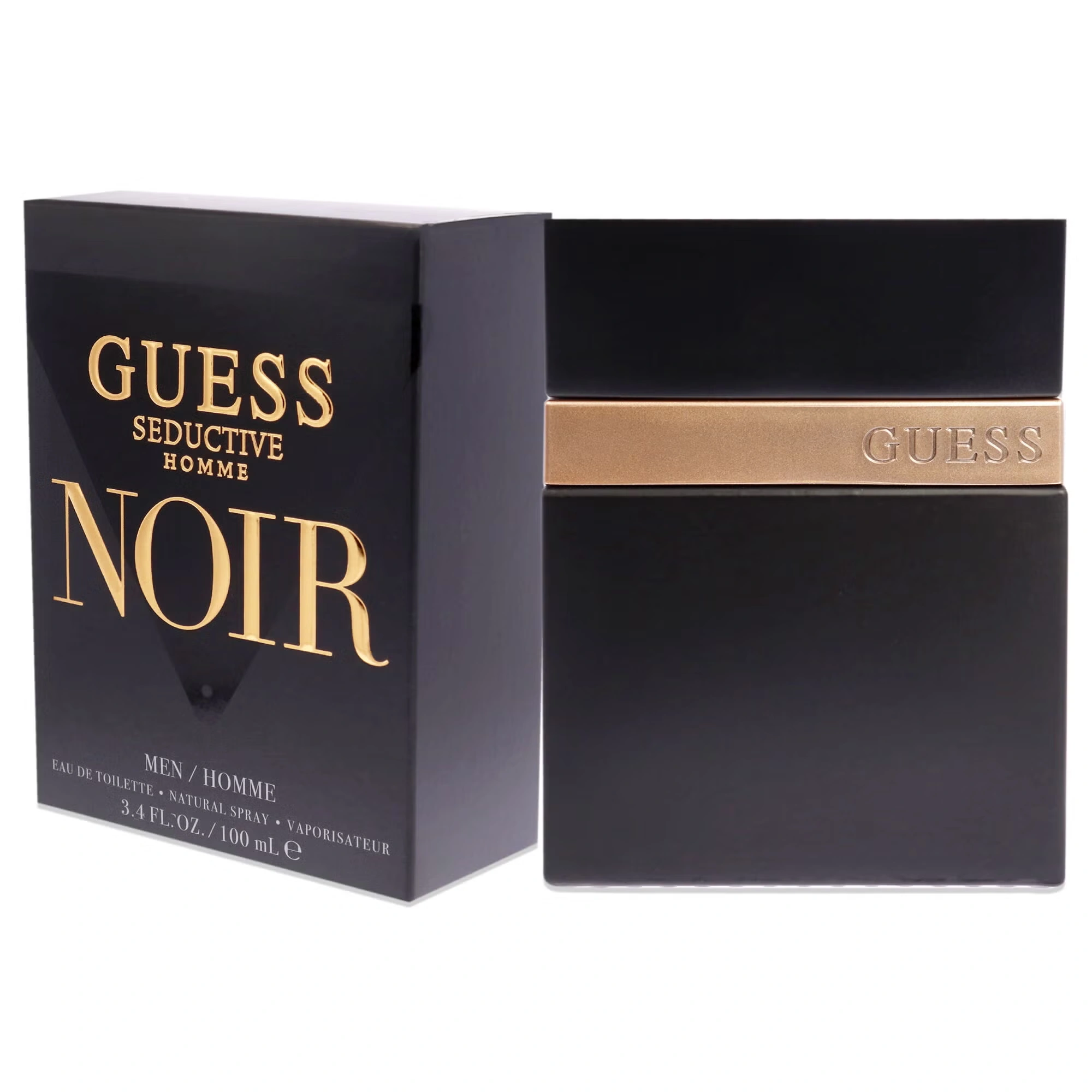 Guess Seductive Homme Noir by Guess for Men - 3.4 oz EDT Spray