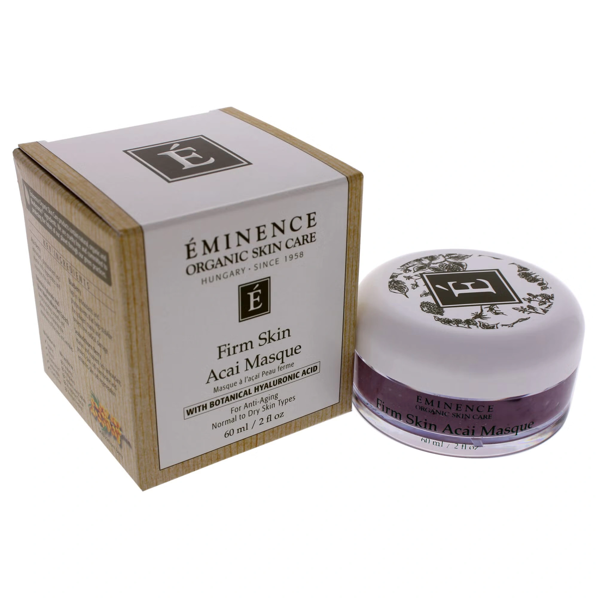 Firm Skin Acai Masque by Eminence for Unisex - 2 oz Mask