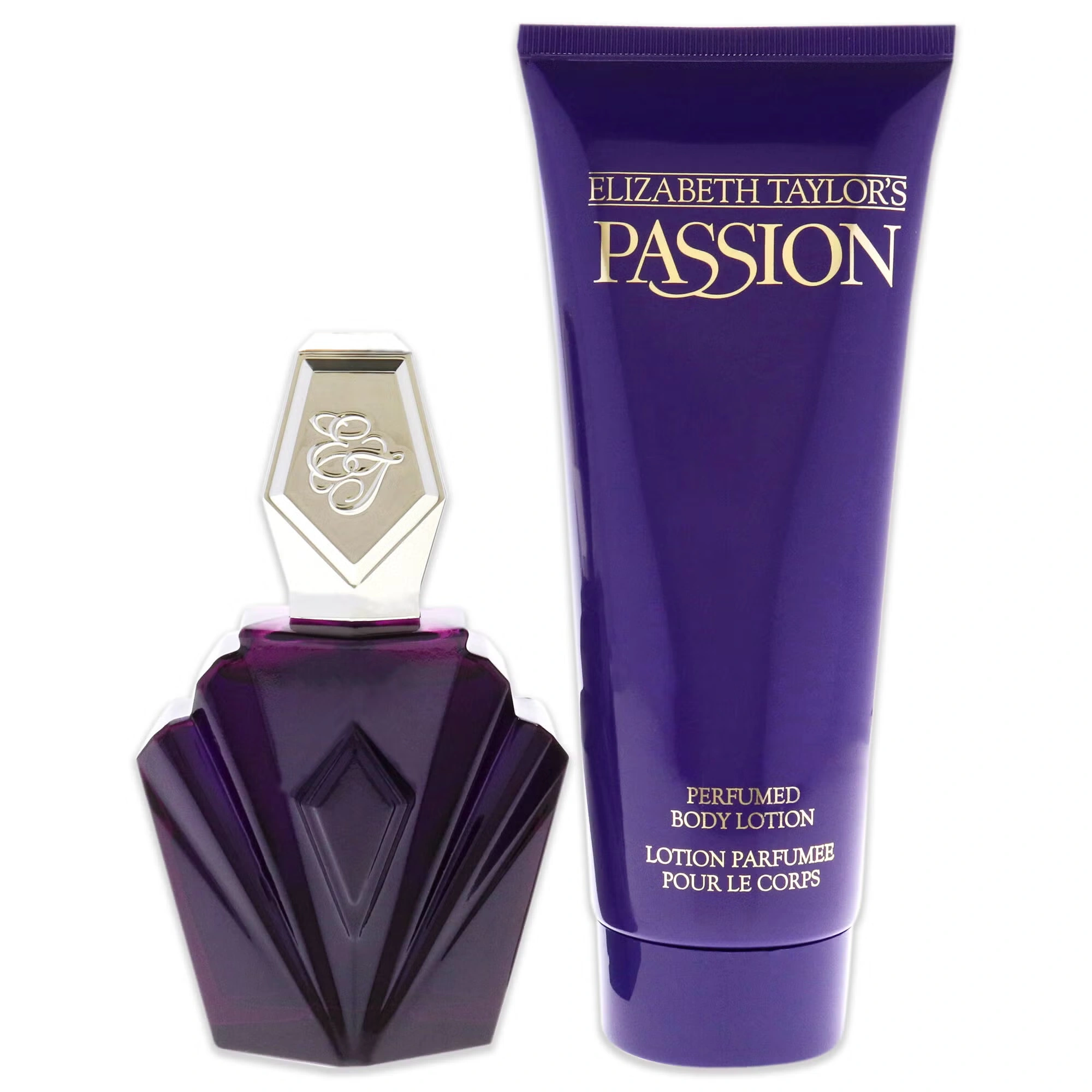 Passion by Elizabeth Taylor for Women - 2 Pc Gift Set 2.5oz EDT Spray, 6.8oz Perfumed Body Lotion 5 Passion by Elizabeth Taylor for Women - 2 Pc Gift Set 2.5oz EDT Spray, 6.8oz Perfumed Body Lotion