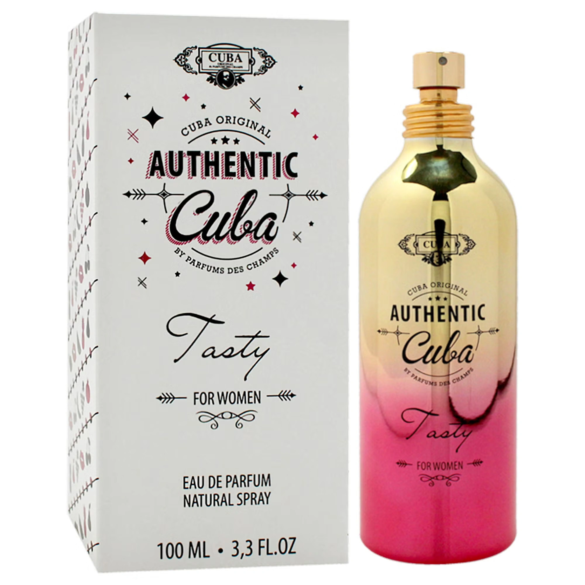 Cuba Authentic Tasty by Cuba for Women - 3.3 oz EDP Spray