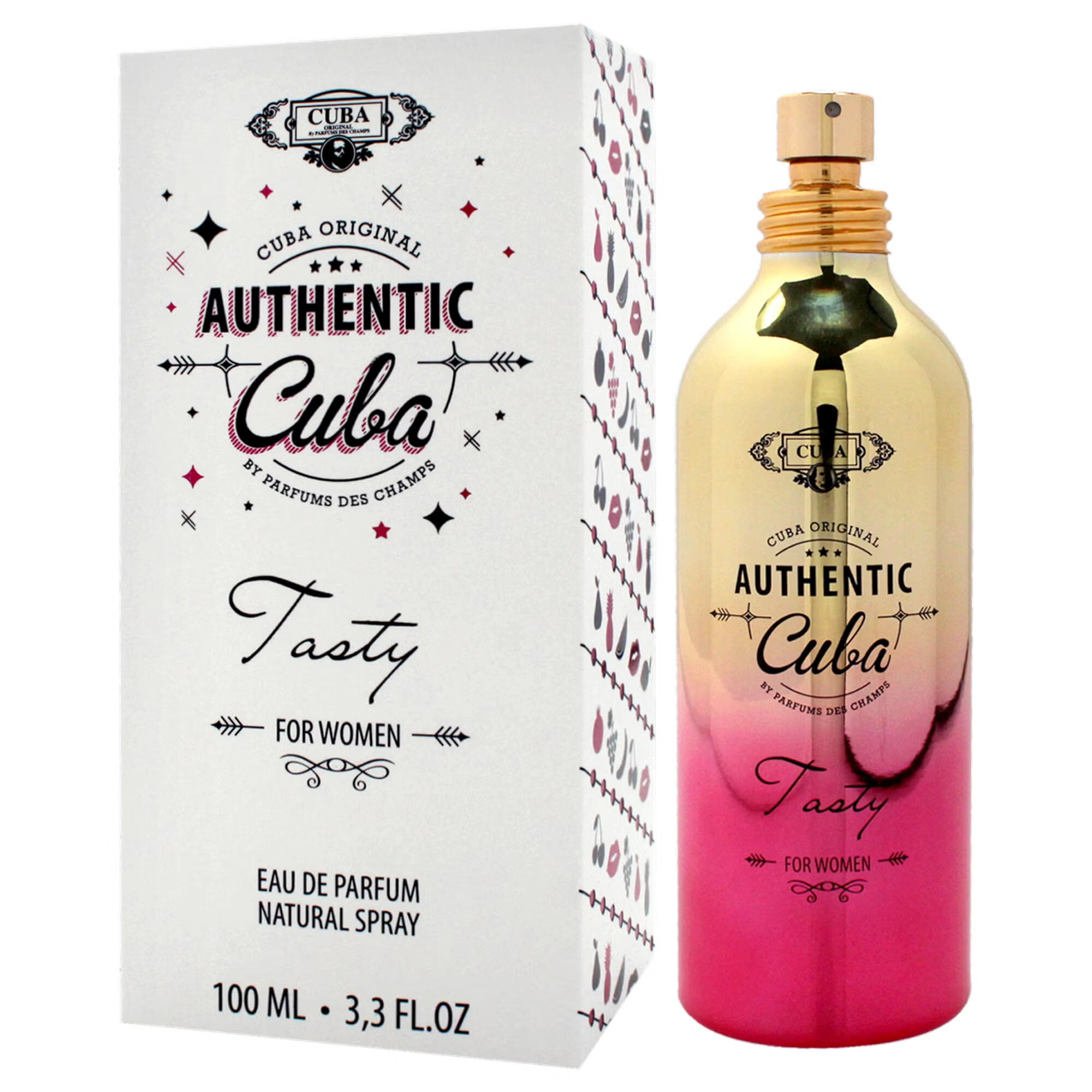 Cuba Authentic Tasty by Cuba for Women - 3.3 oz EDP Spray