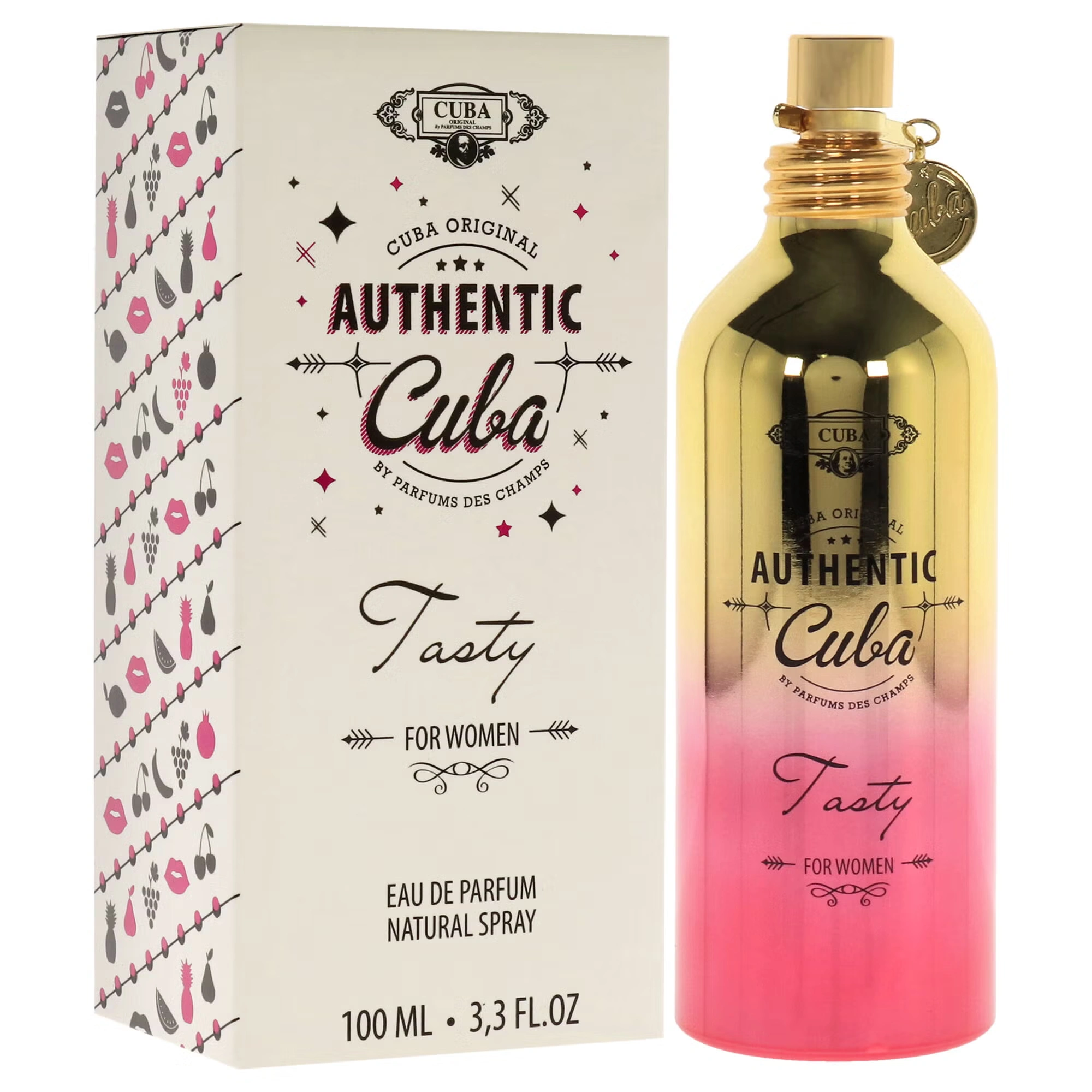 Cuba Authentic Tasty by Cuba for Women - 3.3 oz EDP Spray